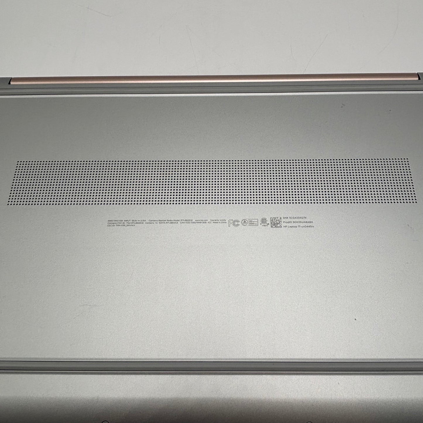 HP Laptop 17-CN0445NR 17.3" Celeron N4120 1.1GHz 4GB RAM 256GB SSD