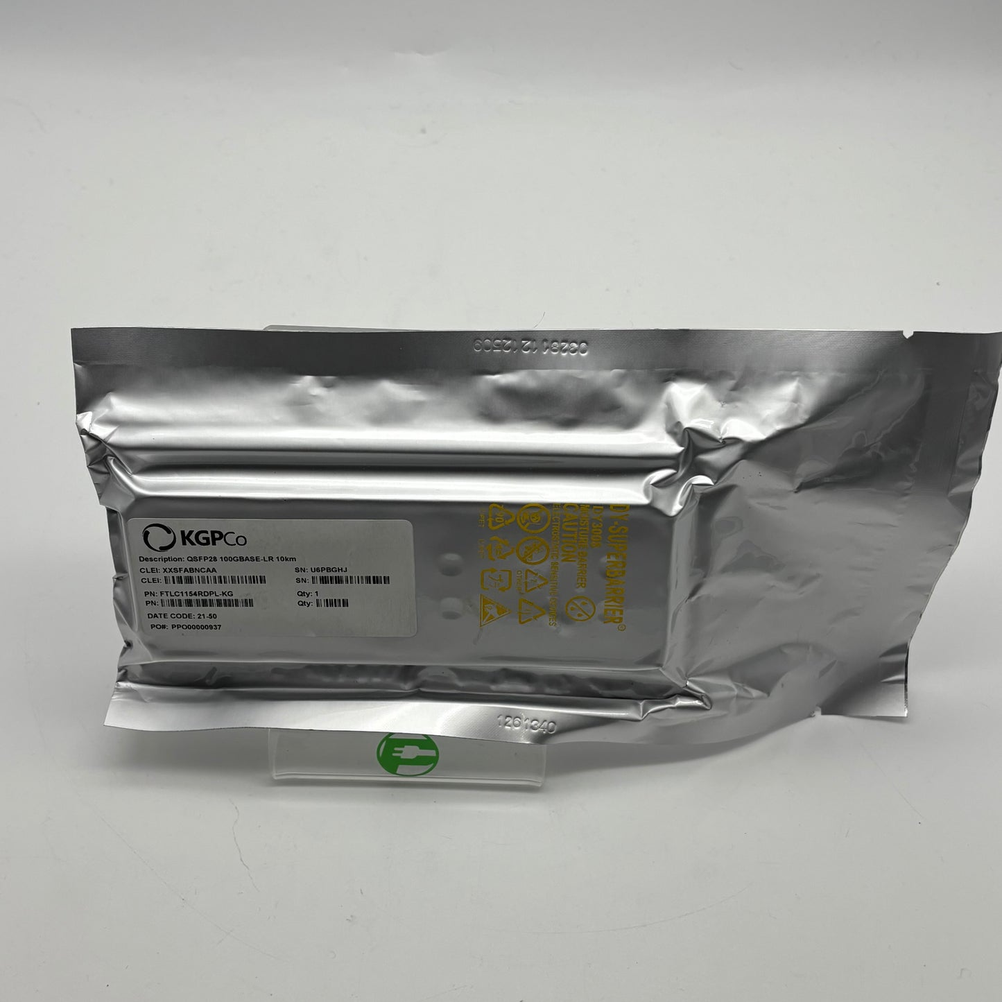 New KGPCo QSFP28 Optical Transceiver Module FTLC1154RDPL-KG