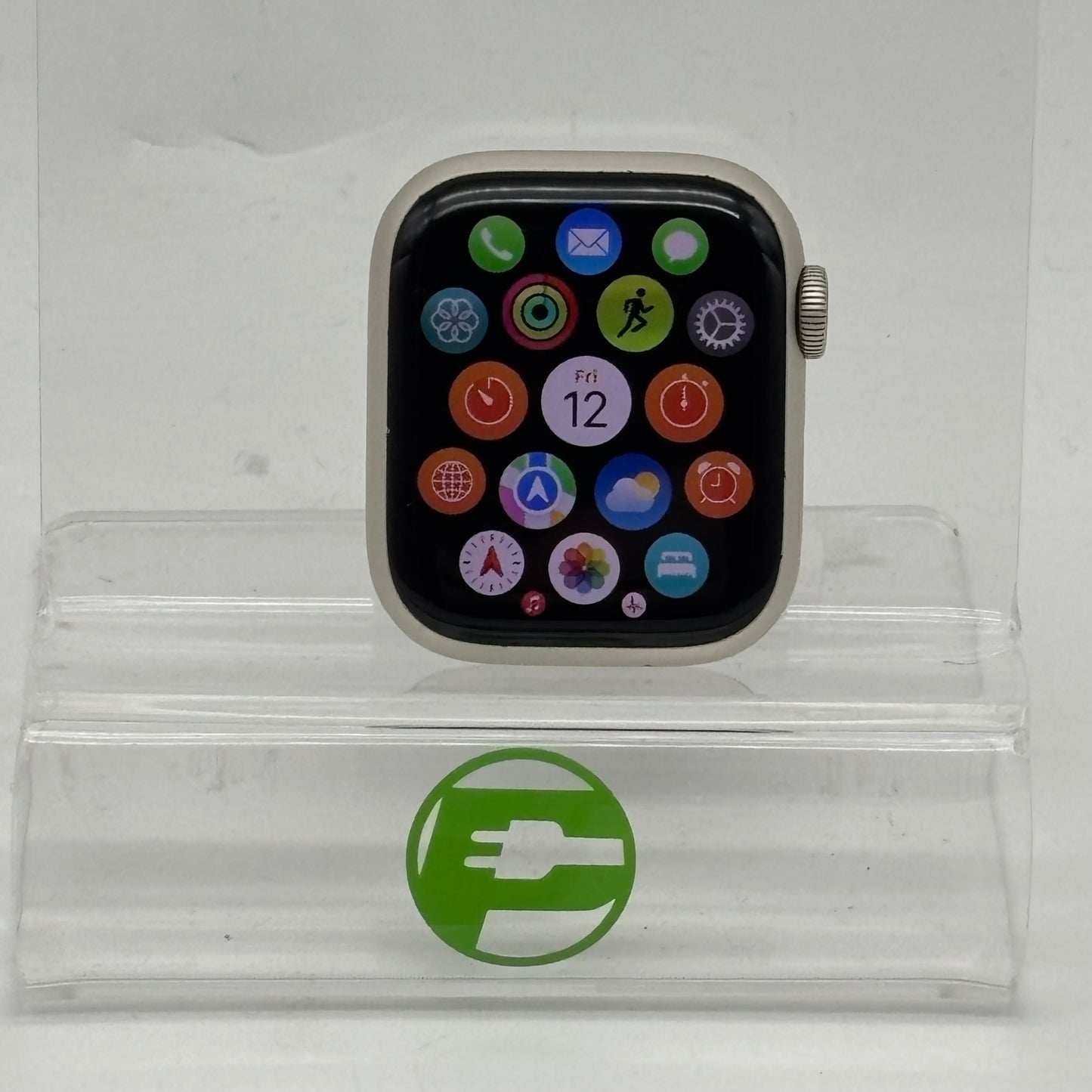 Unlocked Apple Watch Series 8 41MM Silver Aluminum Face Only