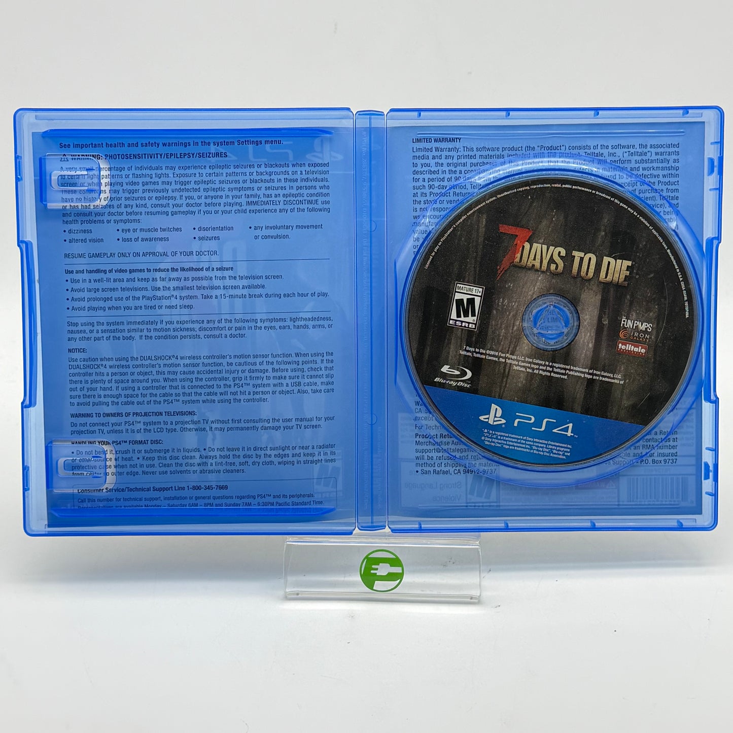 7 Days to Die (Sony PlayStation 4 PS4, 2016)