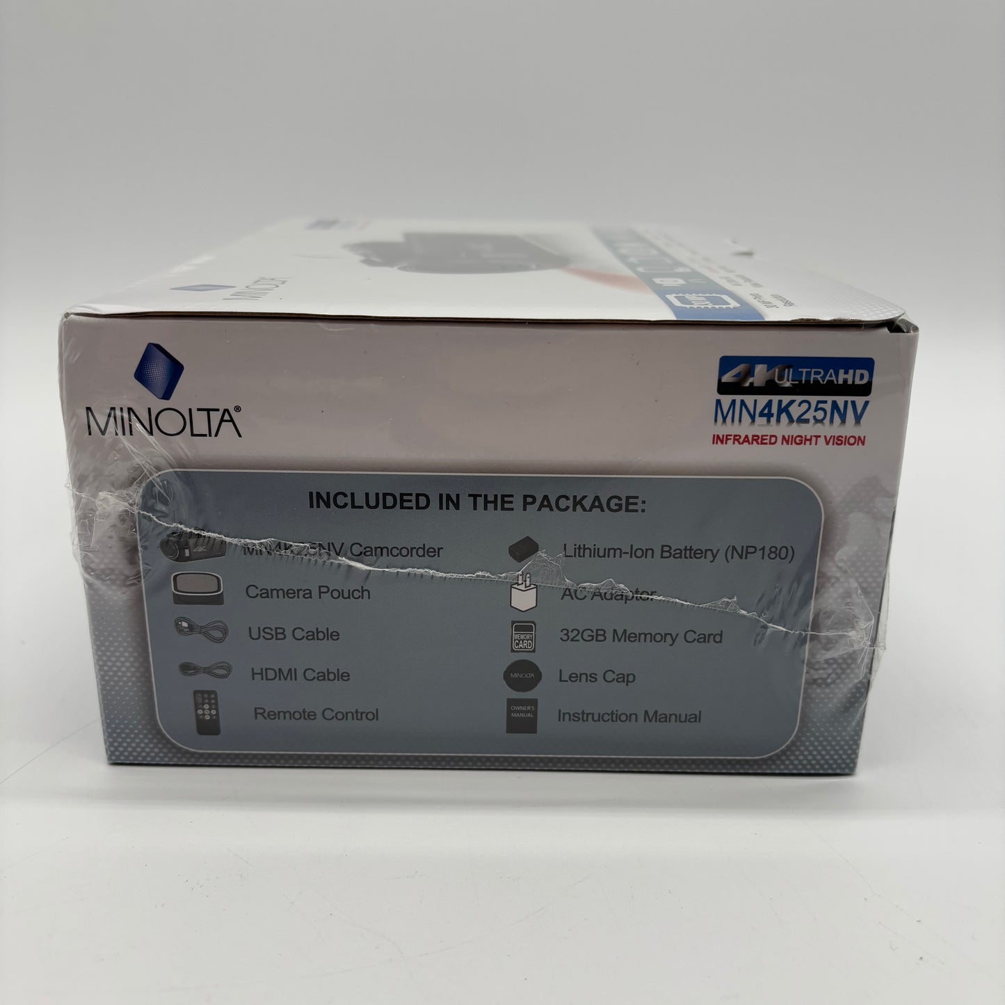 New Minolta MN4K25NV Digital Video Camcorder w/ Infrared Night Vision