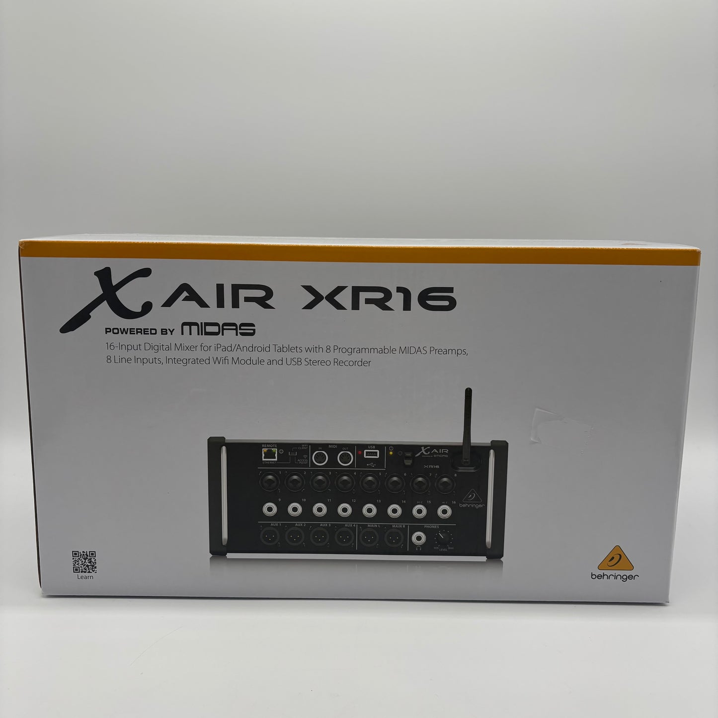 New Behringer Xair XR16 Digital Mixer For iPad/Android Tablets