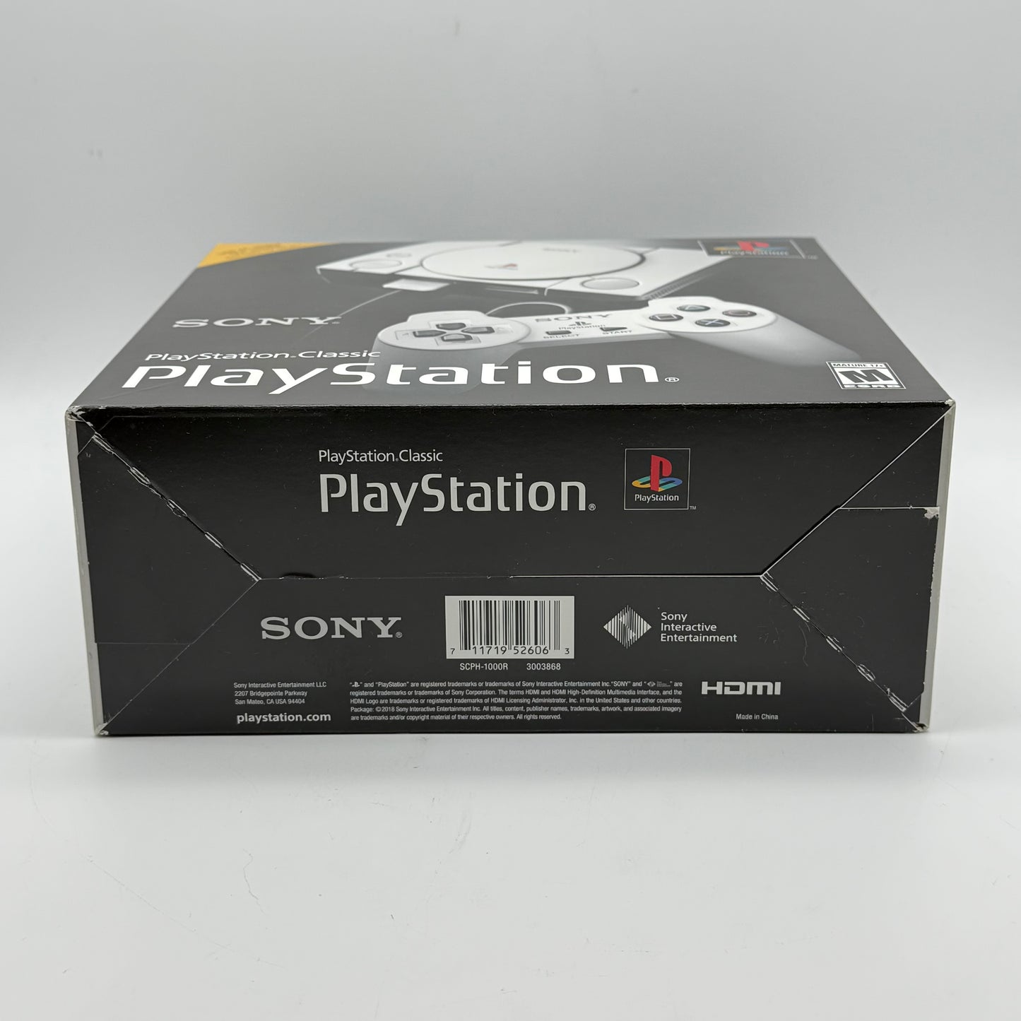 New Sony PlayStation Classic Gray Console Gaming System SCPH-1000R