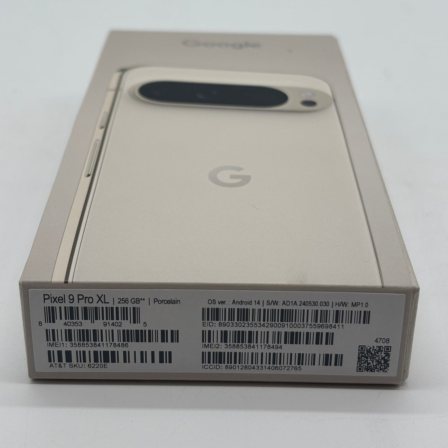 Unlocked Google Pixel 9 Pro XL 256GB Porcelain GGX8B