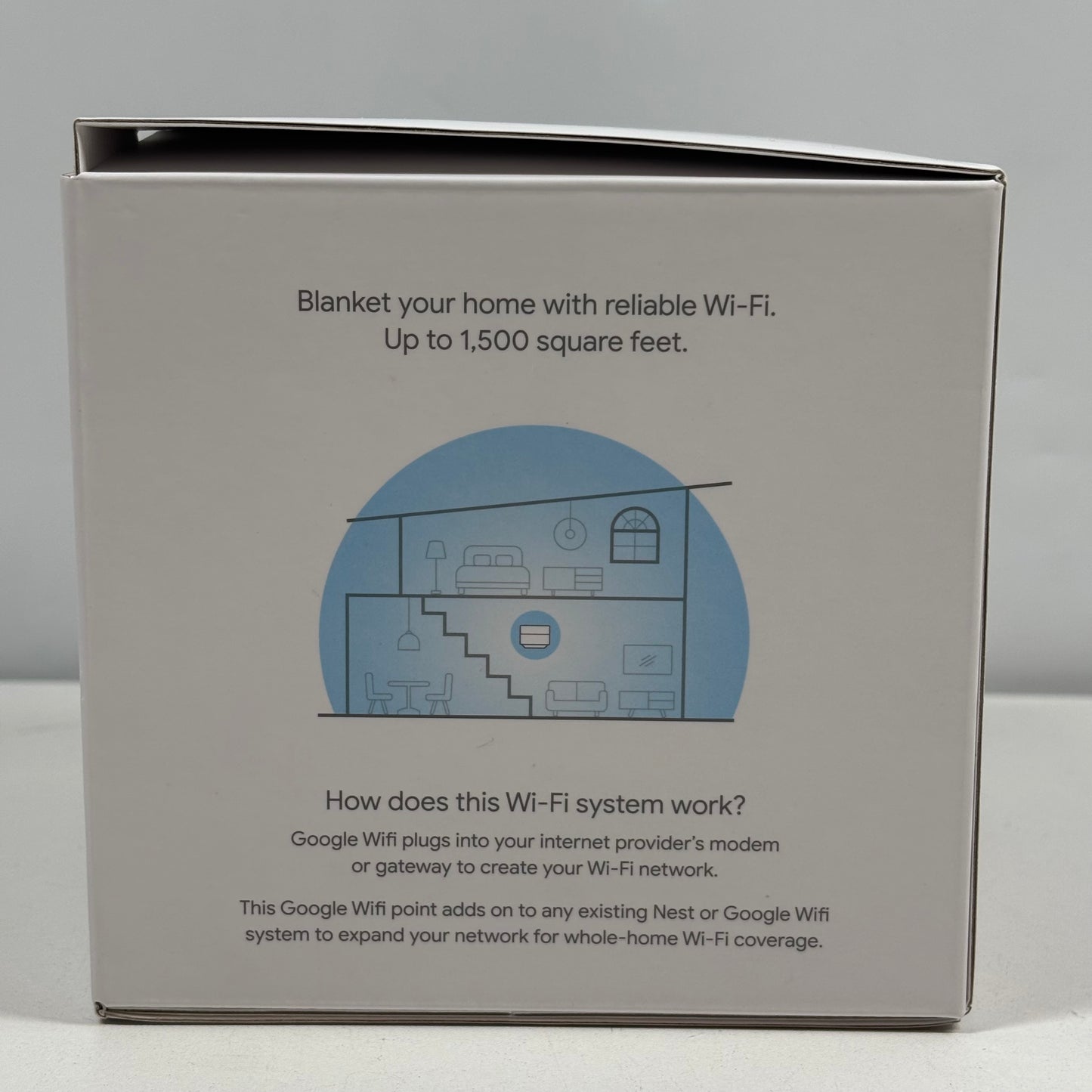 Google Nest WiFi Dual Band GA02430-US Dual Gigabit Ethernet Router