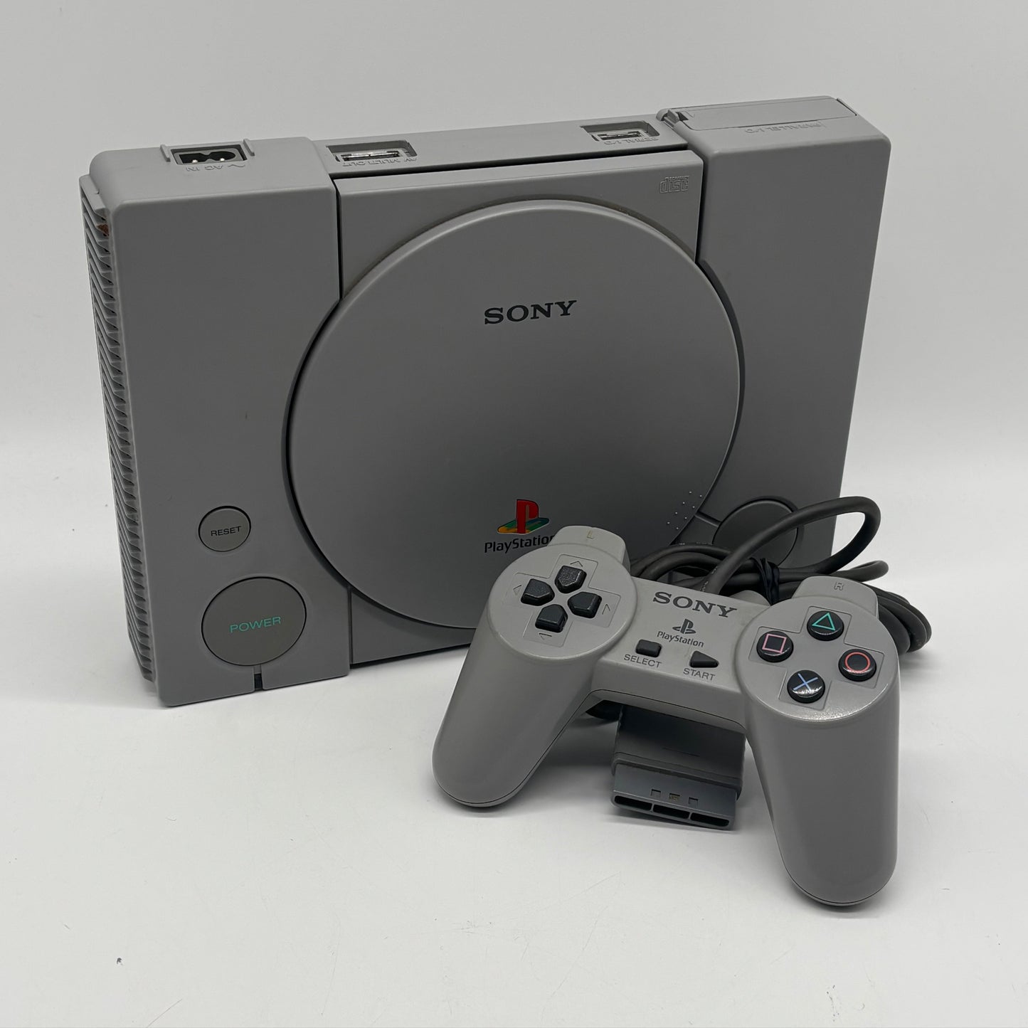 Sony PlayStation 1 PS1 Gray Console Gaming System SCPH-7501