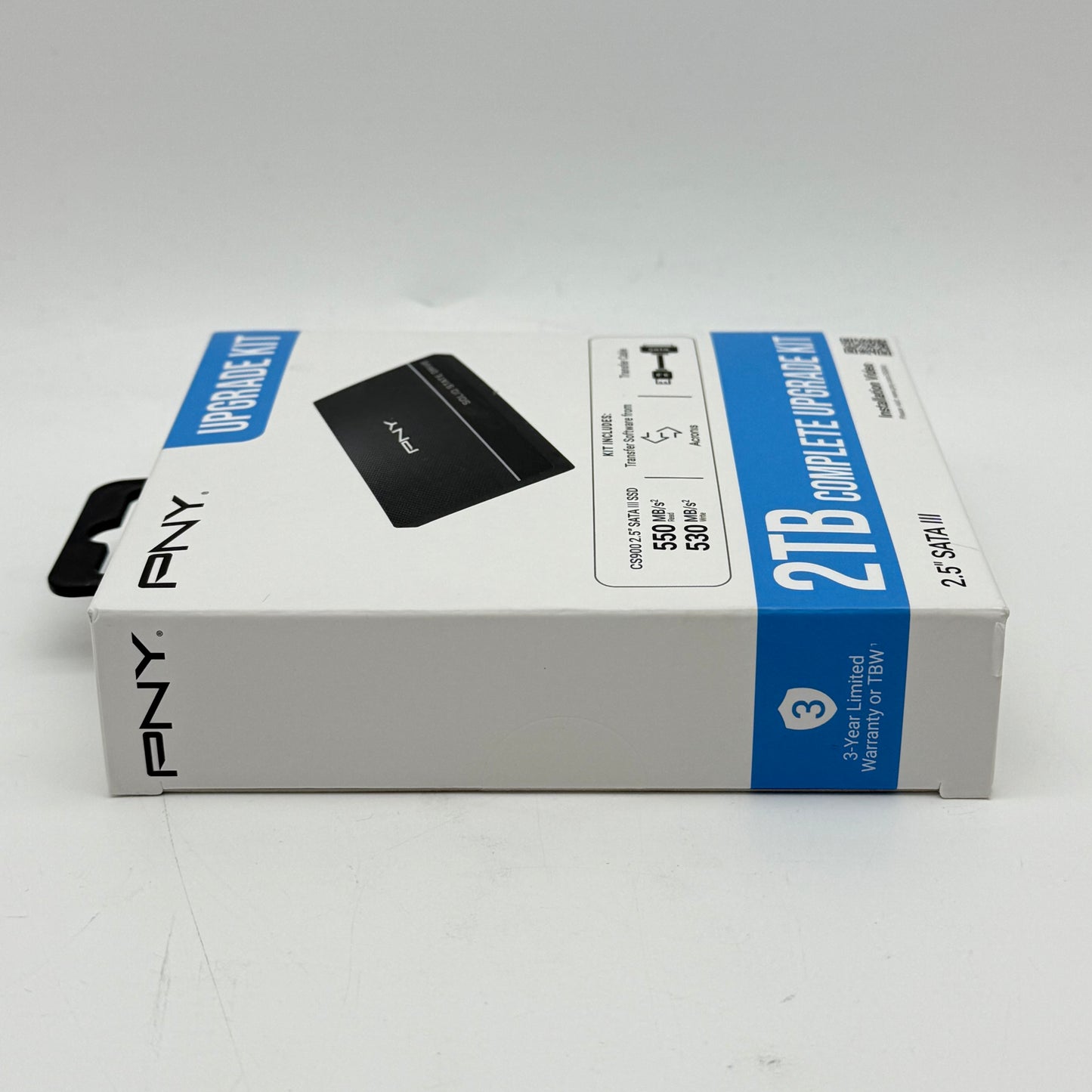 New PNY 2.5" CS900 2TB SATA III SSD SSD7CS900-2TBKIT-RB Upgrade Kit