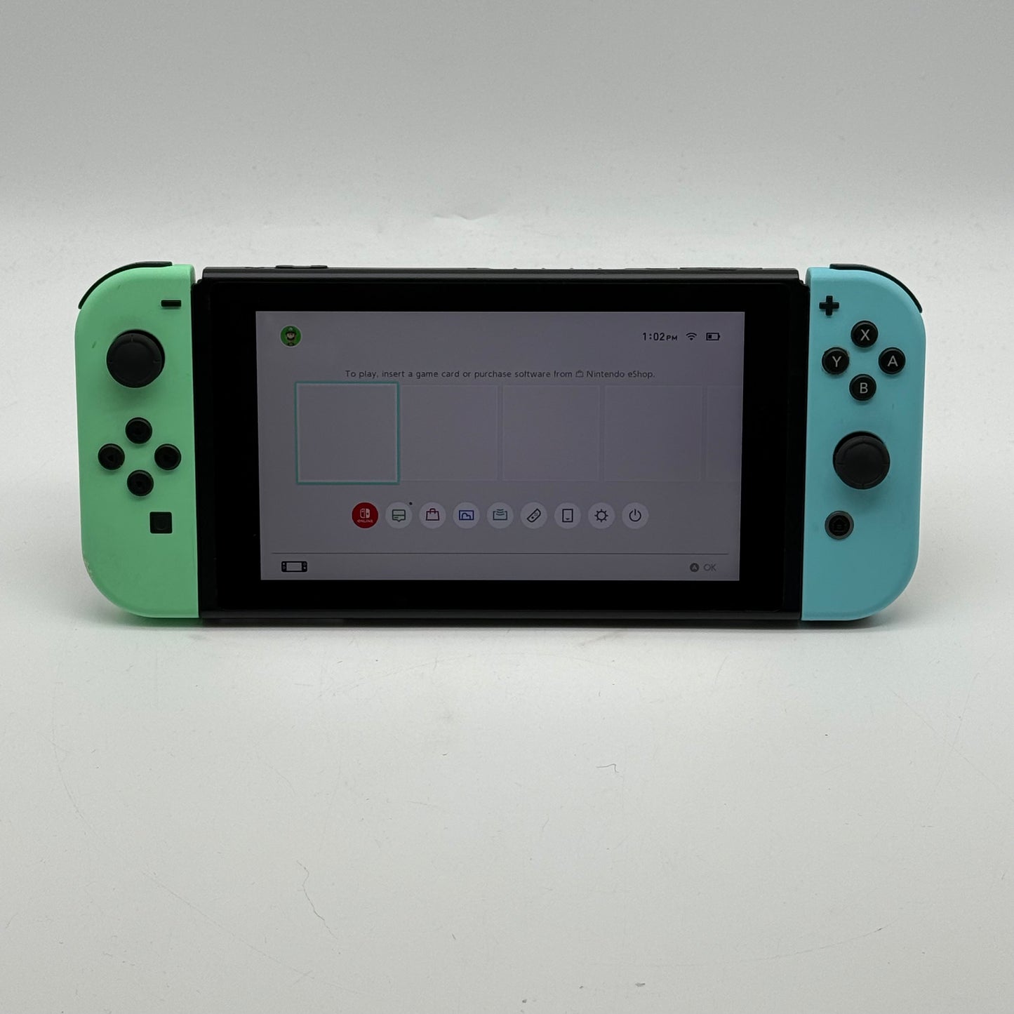 Nintendo Switch v2 Video Game Console HAC-001(-01) Animal Crossing Edition