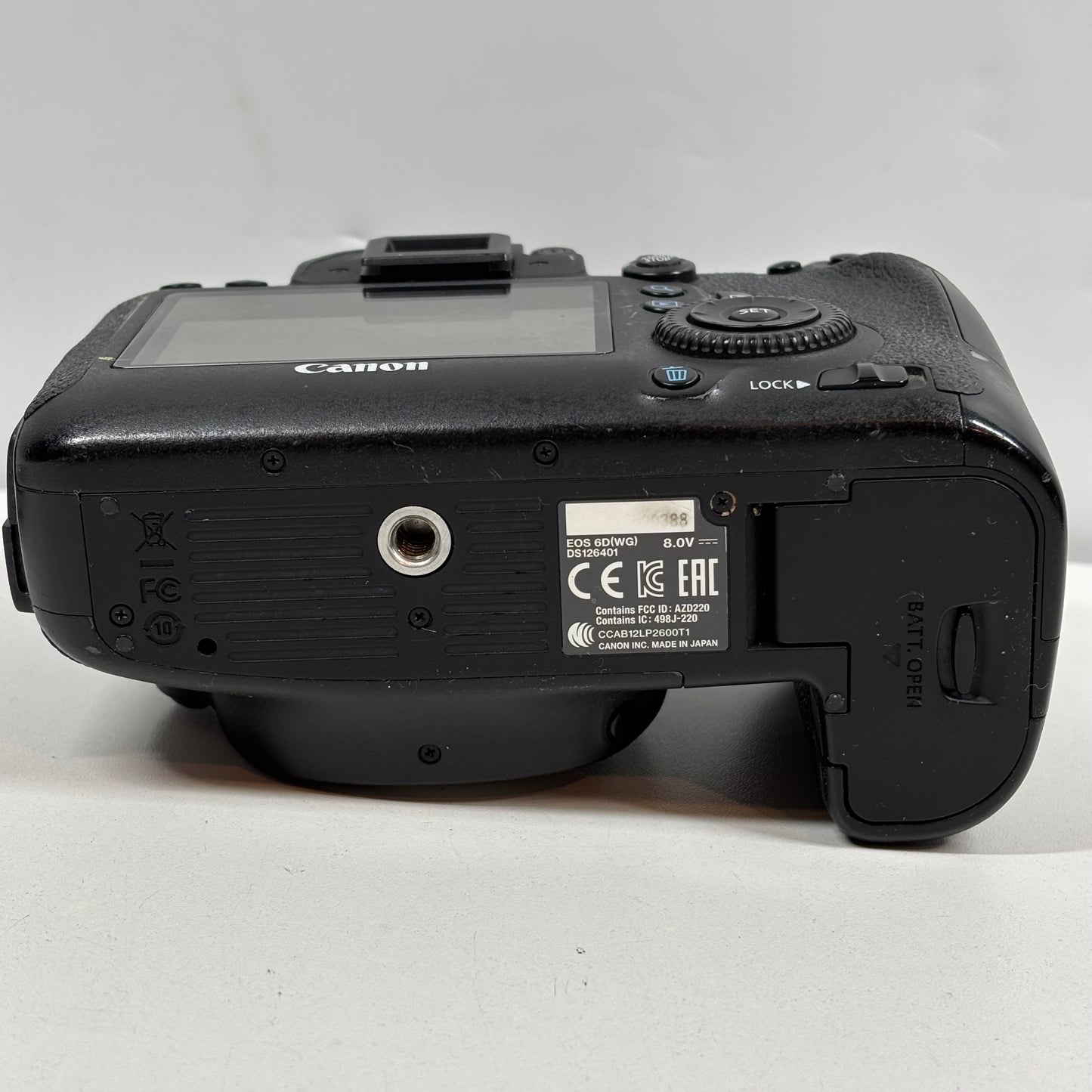 Canon EOS 6D 20.2MP 30-1/4000 Shutter Count Digital SLR Camera