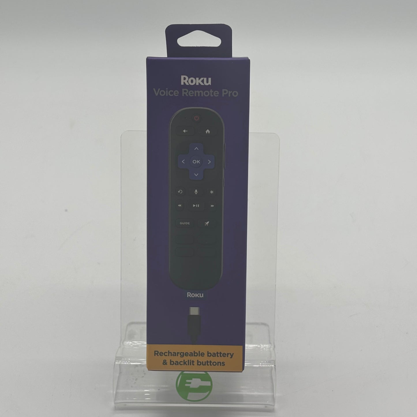 New Roku Voice Remote Pro Rechargeable TV Remote RCB1R