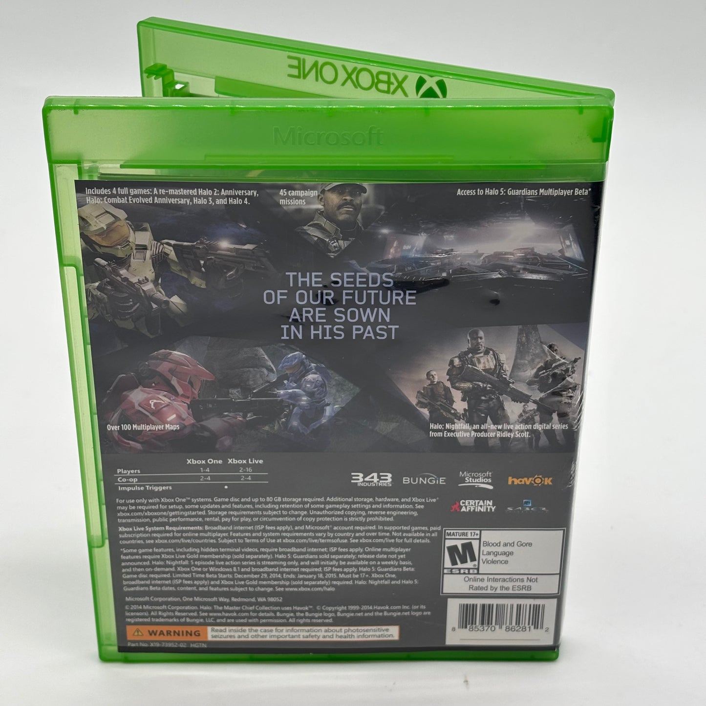 Halo: The Master Chief Collection (Microsoft Xbox One, 2014)