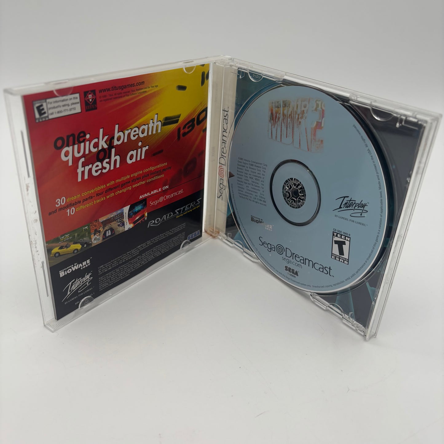 MDK 2 (Sega Dreamcast, 2000) Complete CIB