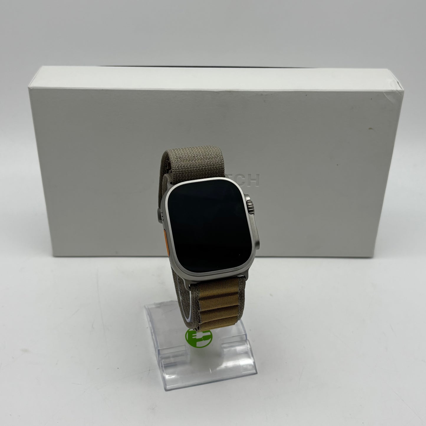 Unlocked Apple Watch Ultra 2 49MM Titanium Aluminum Olive Alpine Loop MX4H3LW/A