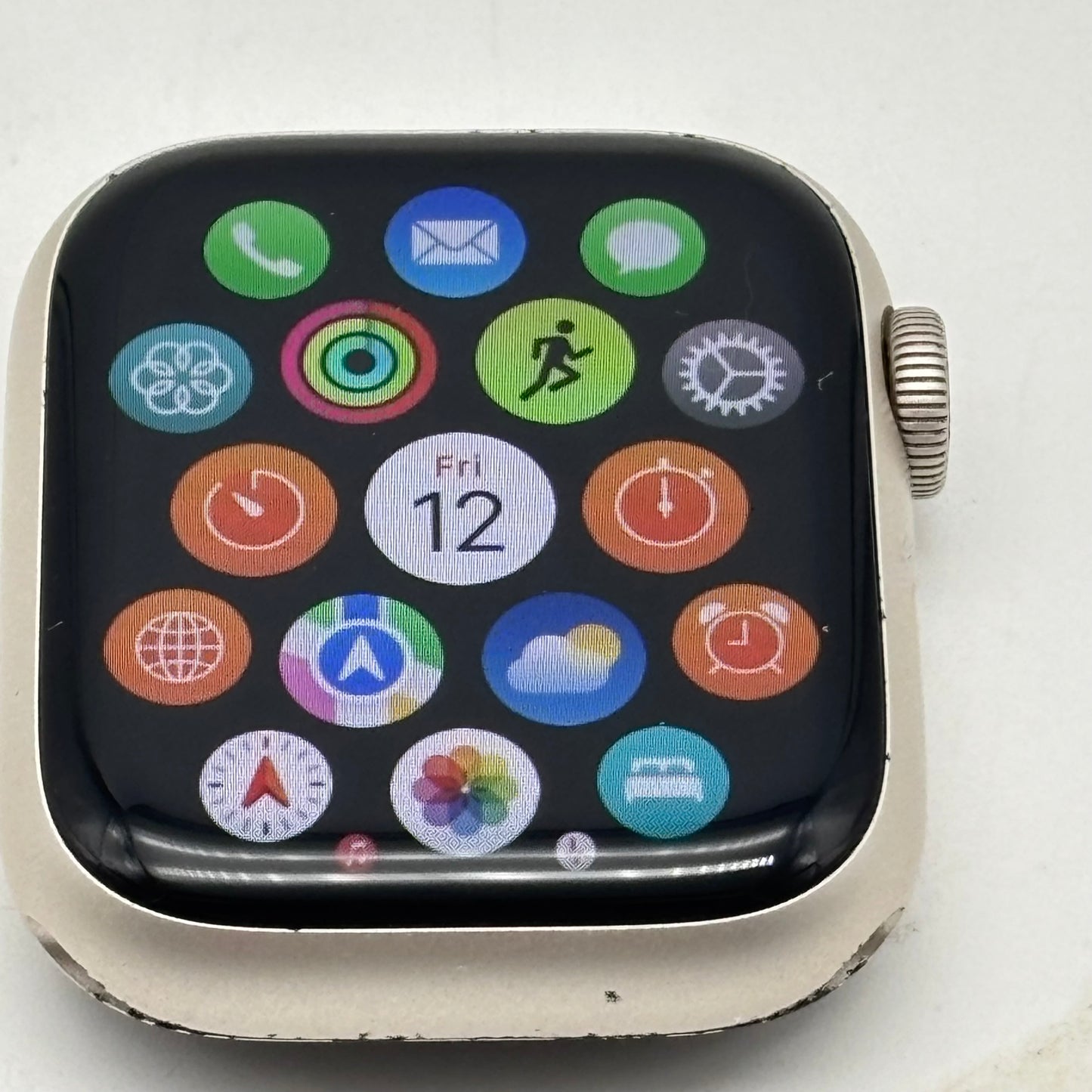 Unlocked Apple Watch Series 8 41MM Silver Aluminum Face Only