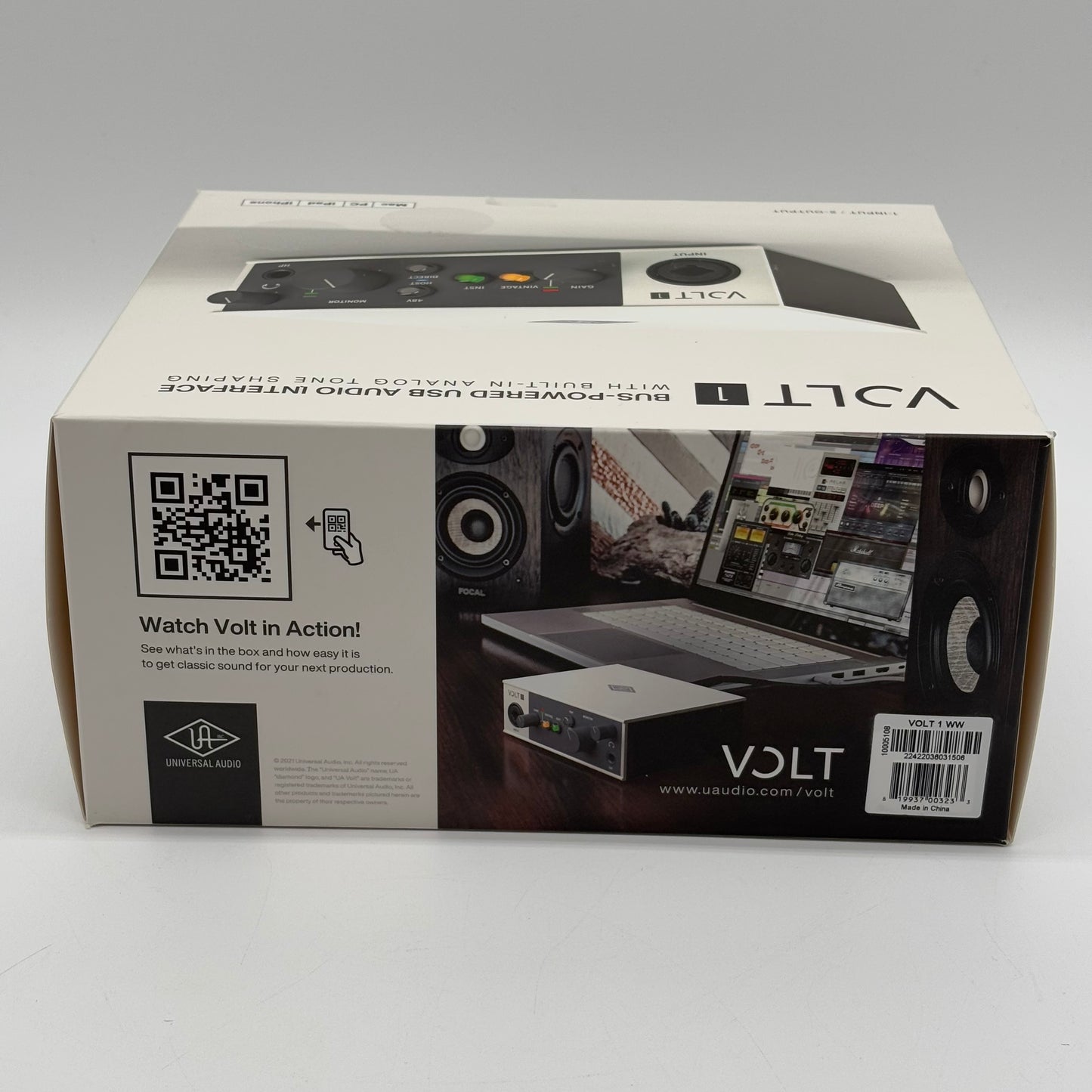 Volt USB Audio Interface BUS-Powered w/ Built in Analog Tone Shaping