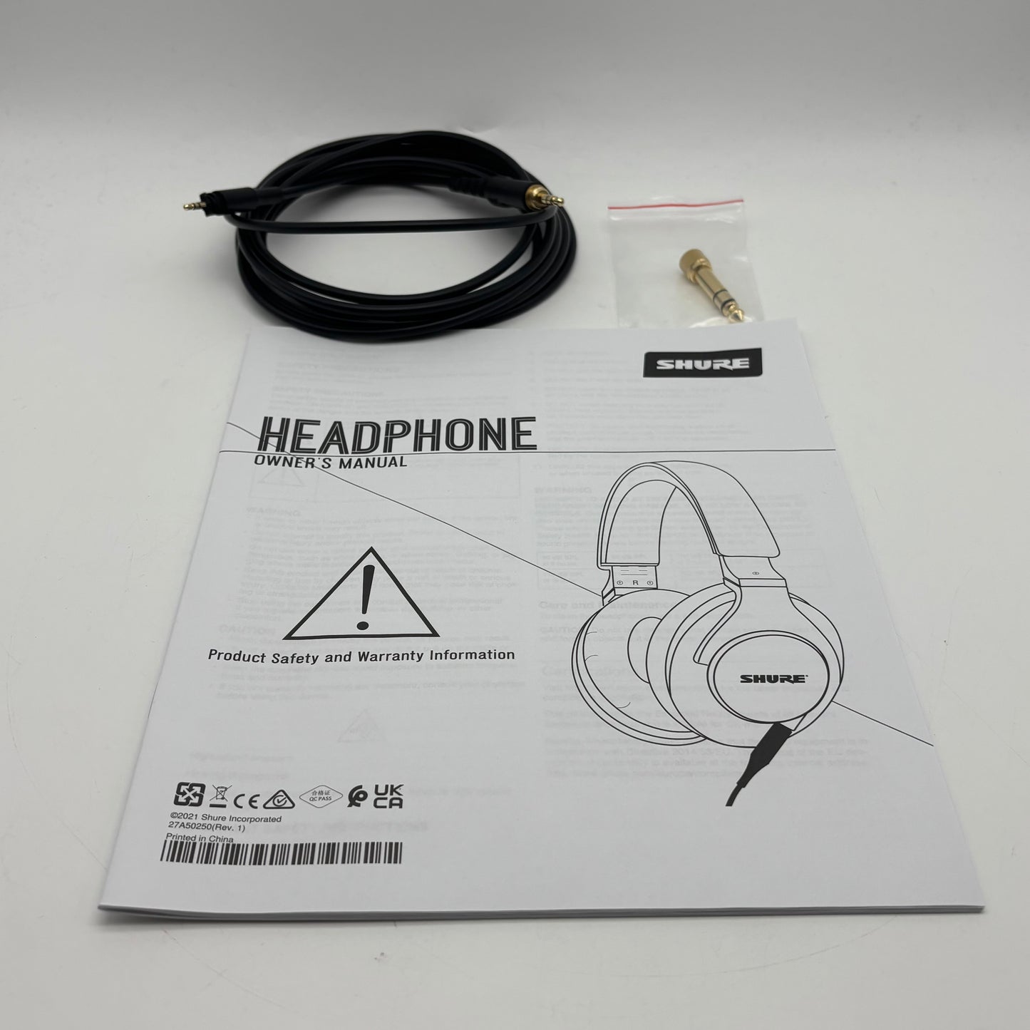 Shure SRH440A Studio Headphones Black