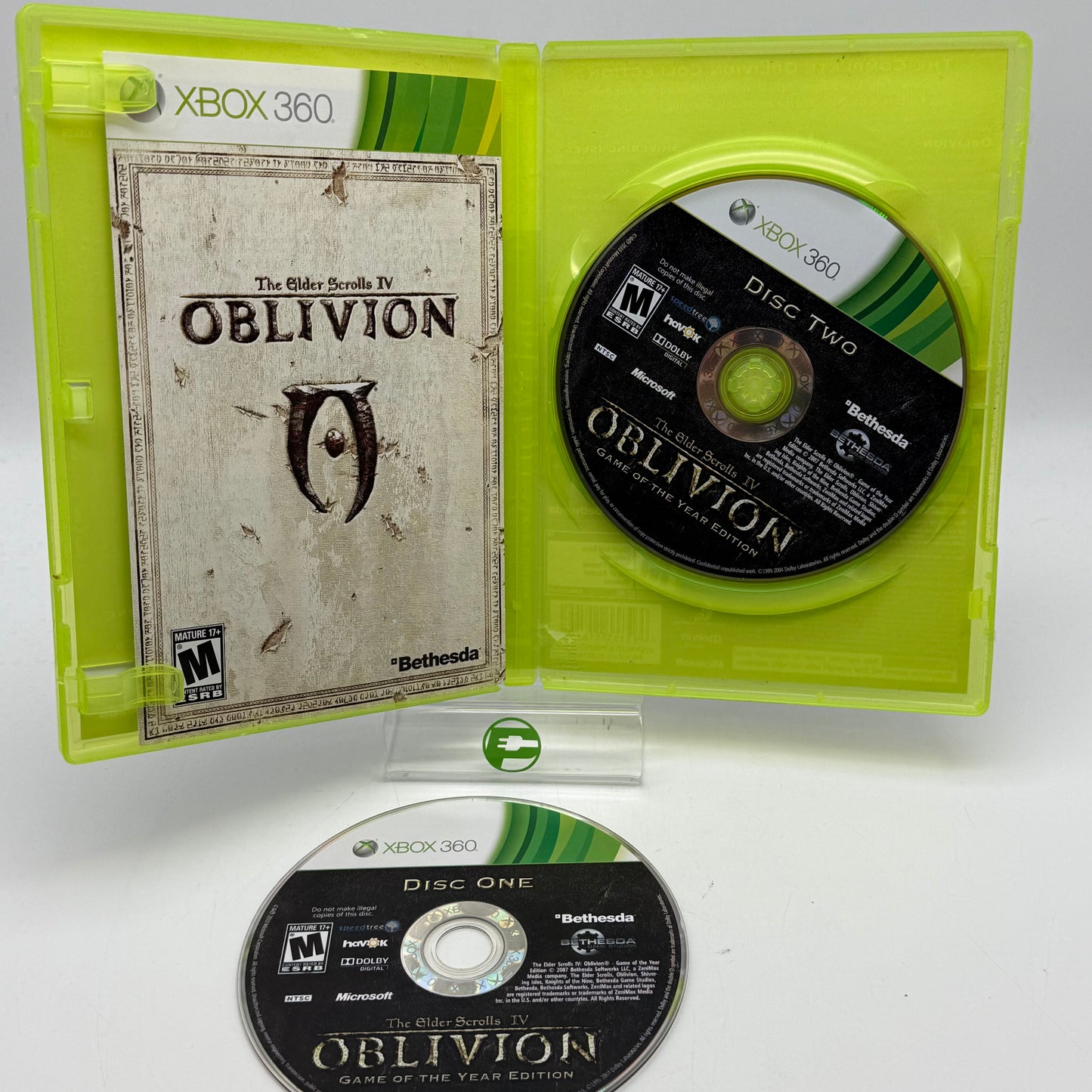 Elder Scrolls IV Oblivion Game of the Year (Microsoft Xbox 360, 2007)