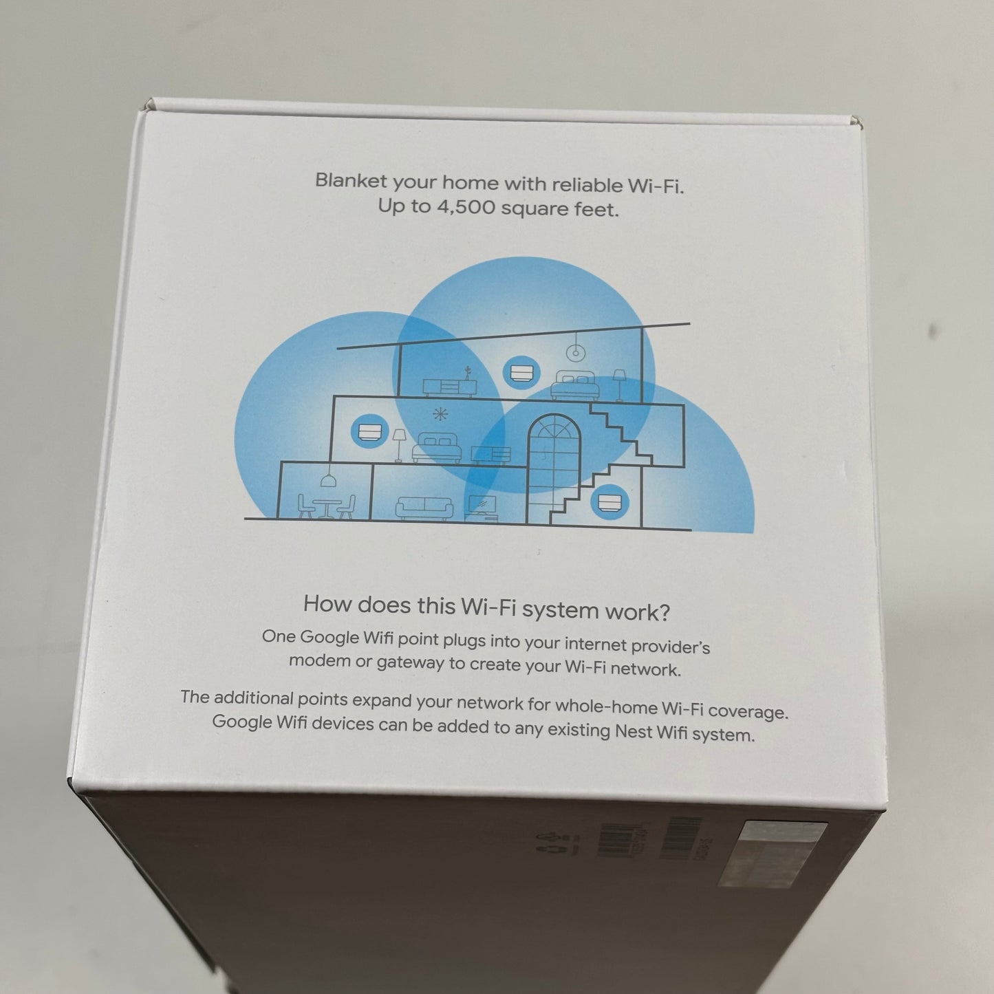 Google Nest WiFi Dual Band GA0234-US Dual Gigabit Ethernet Router