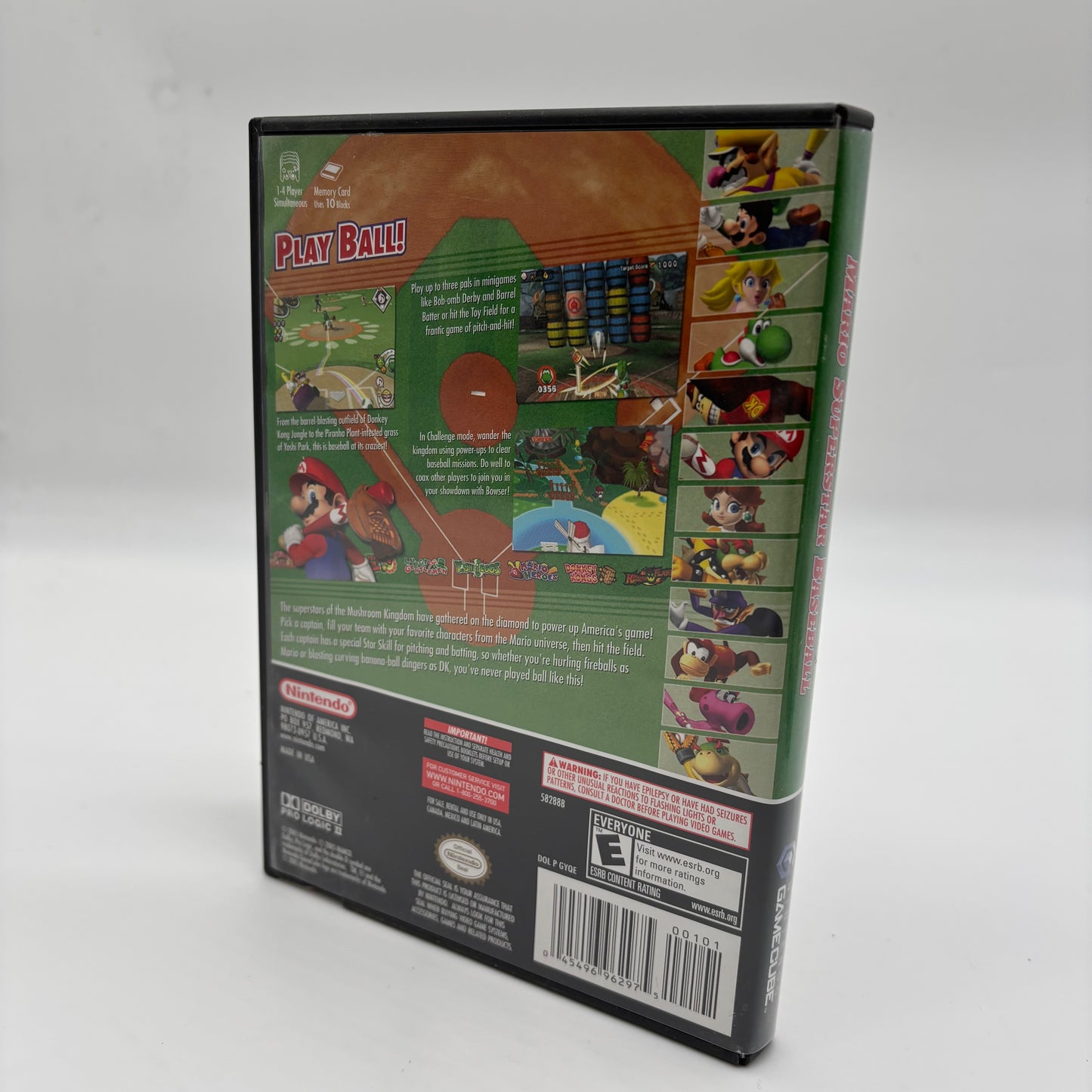Mario Superstar Baseball (Nintendo GameCube, 2005)