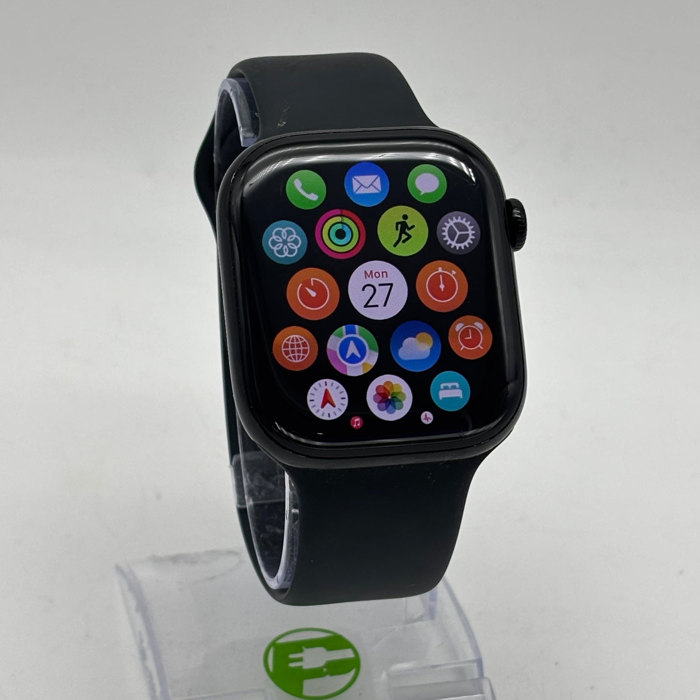 GPS Only Apple Watch Series 10 46MM Jet Black Aluminum Black Sport Band