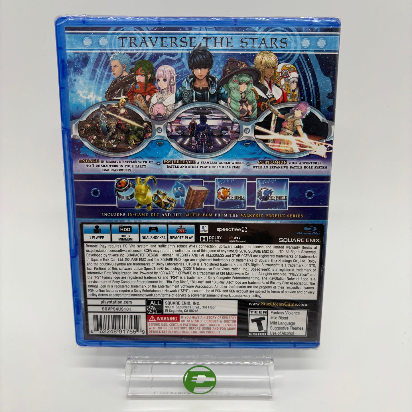 New Star Ocean Integrity and Faithlessness (Sony PlayStation 4 PS4, 2016)