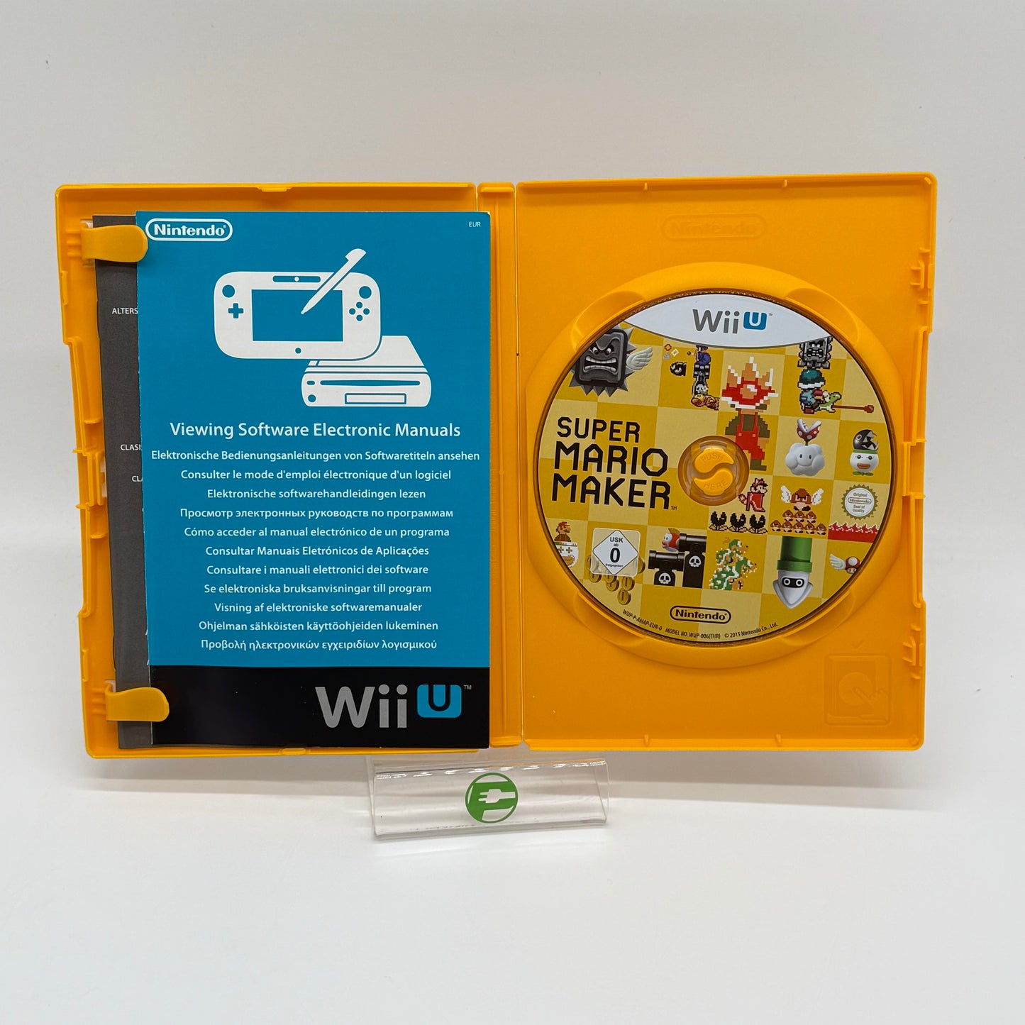 Super Mario Maker Artbook Bundle (Nintendo Wii U, 2015) PAL
