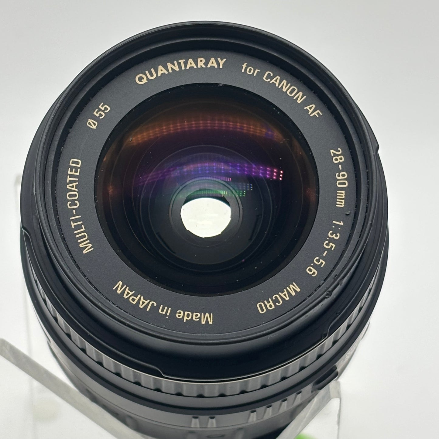 Quantaray 28-90mm f/3.5-5.6 or Canon EF Mount Lens