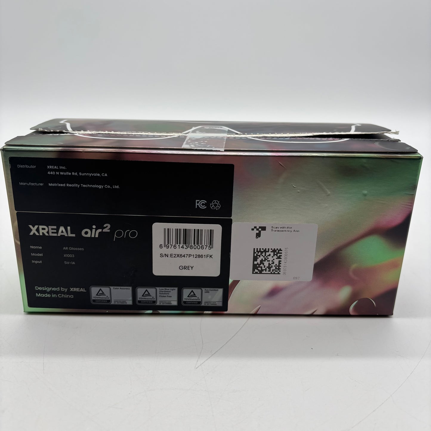Xreal Air 2 Pro VR Glasses X1003 VR Glasses