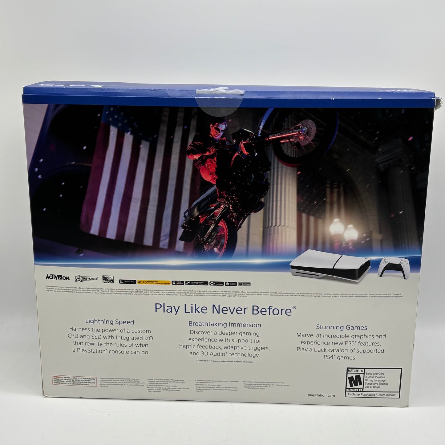 Sony PlayStation 5 Slim Disc Edition PS5 1TB White Console CFI-2015