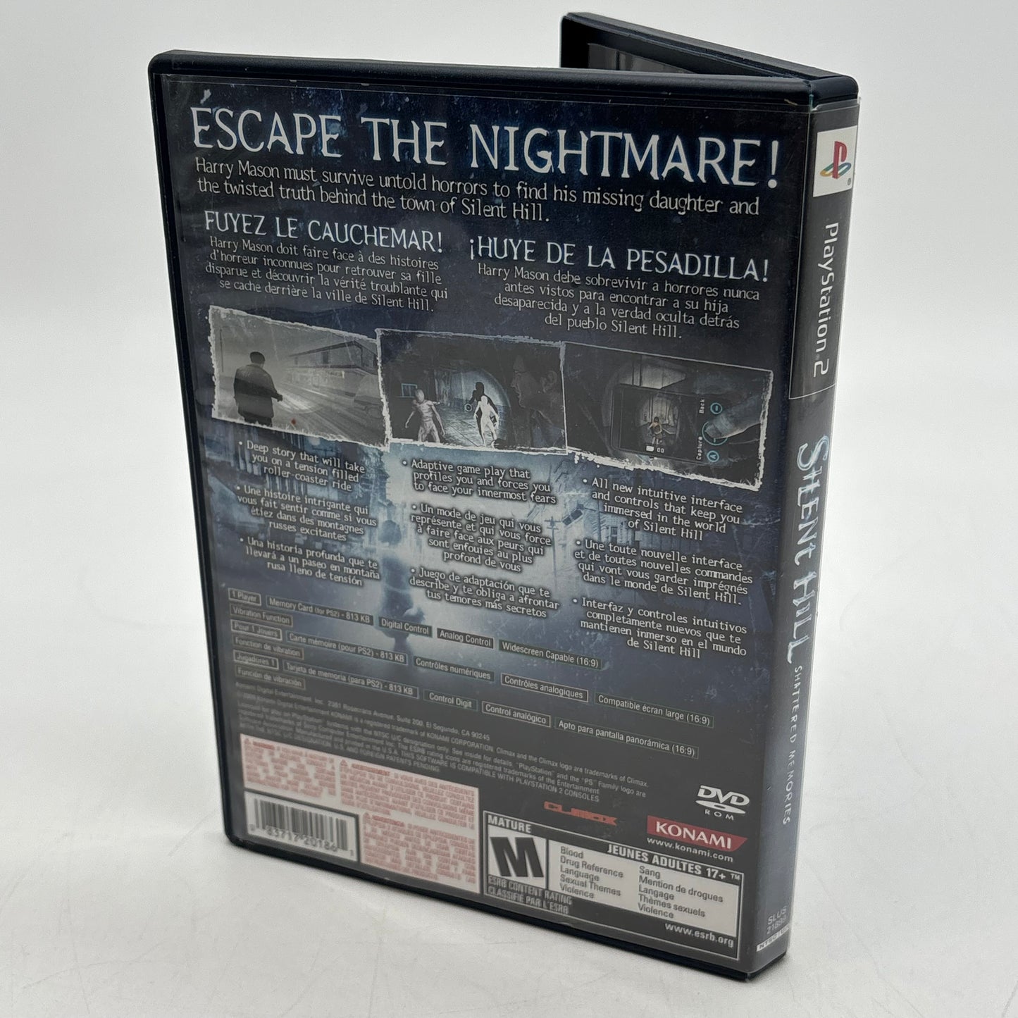 Silent Hill: Shattered Memories (Sony PlayStation 2 PS2, 2010)