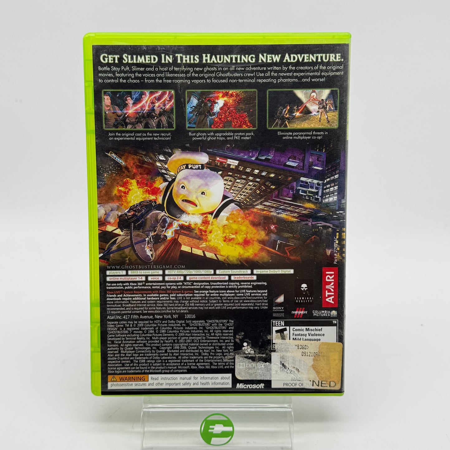 Ghostbusters: The Video Game (Microsoft Xbox 360, 2009)