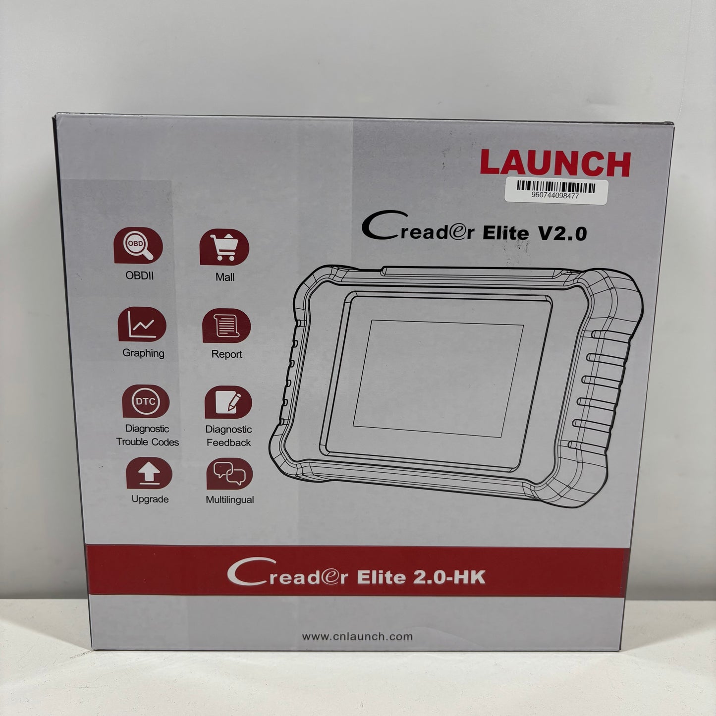 New Launch Creader Elite 2.0 HK Vehicle Diagnostic Scanner YZB31