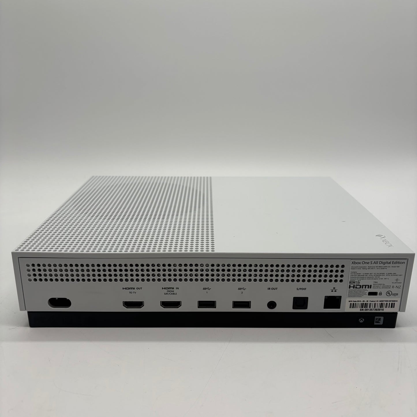 Microsoft Xbox One S All-Digital 1TB Console Gaming System White 1681