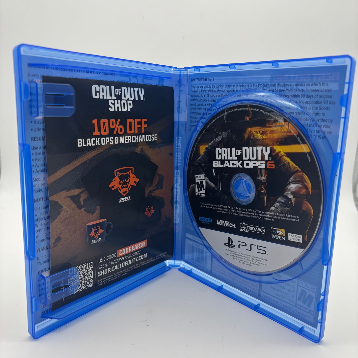 Call of Duty Black Ops 6 (Sony PlayStation 5 PS5, 2024)