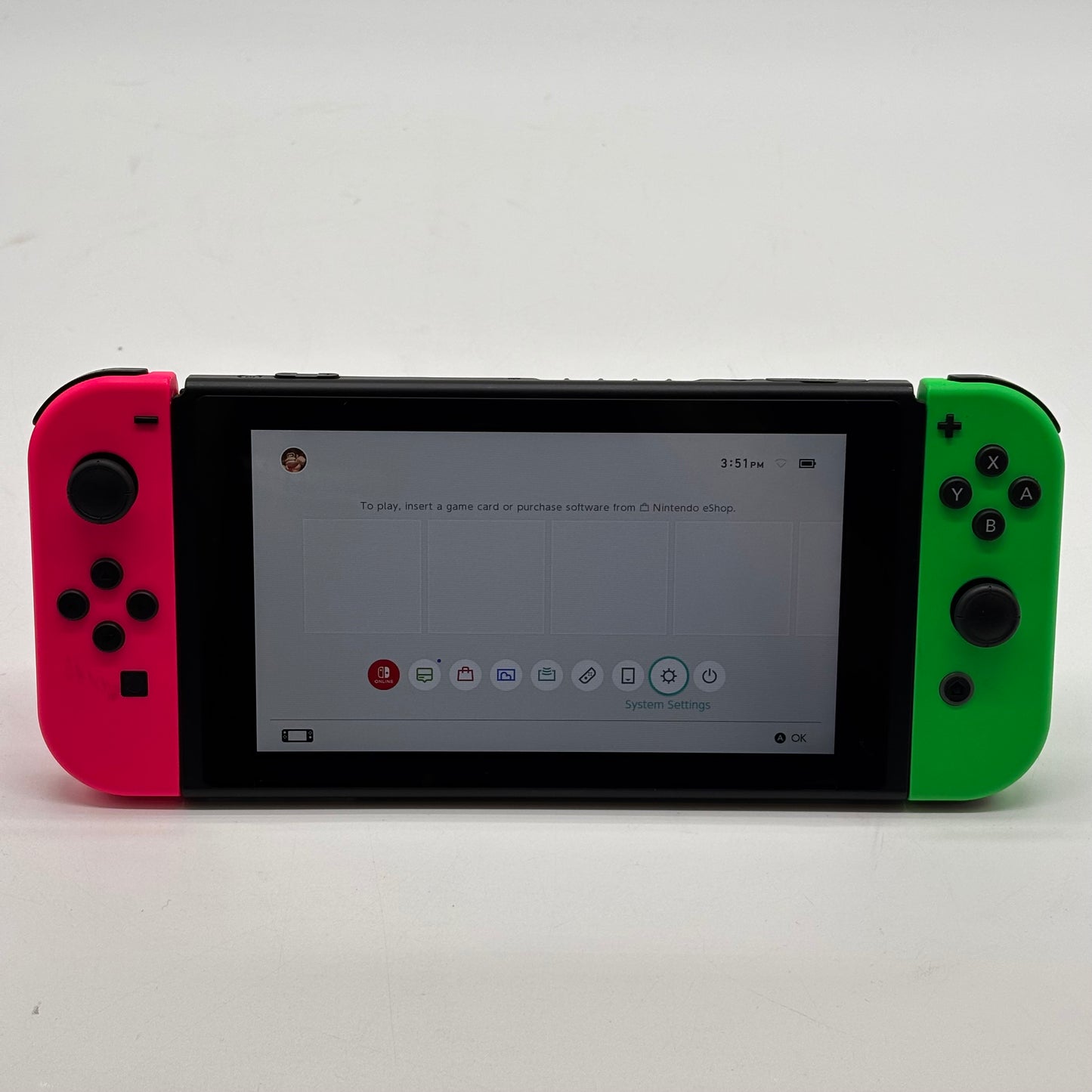 Nintendo Switch v2 Video Game Console HAC-001(01) Black