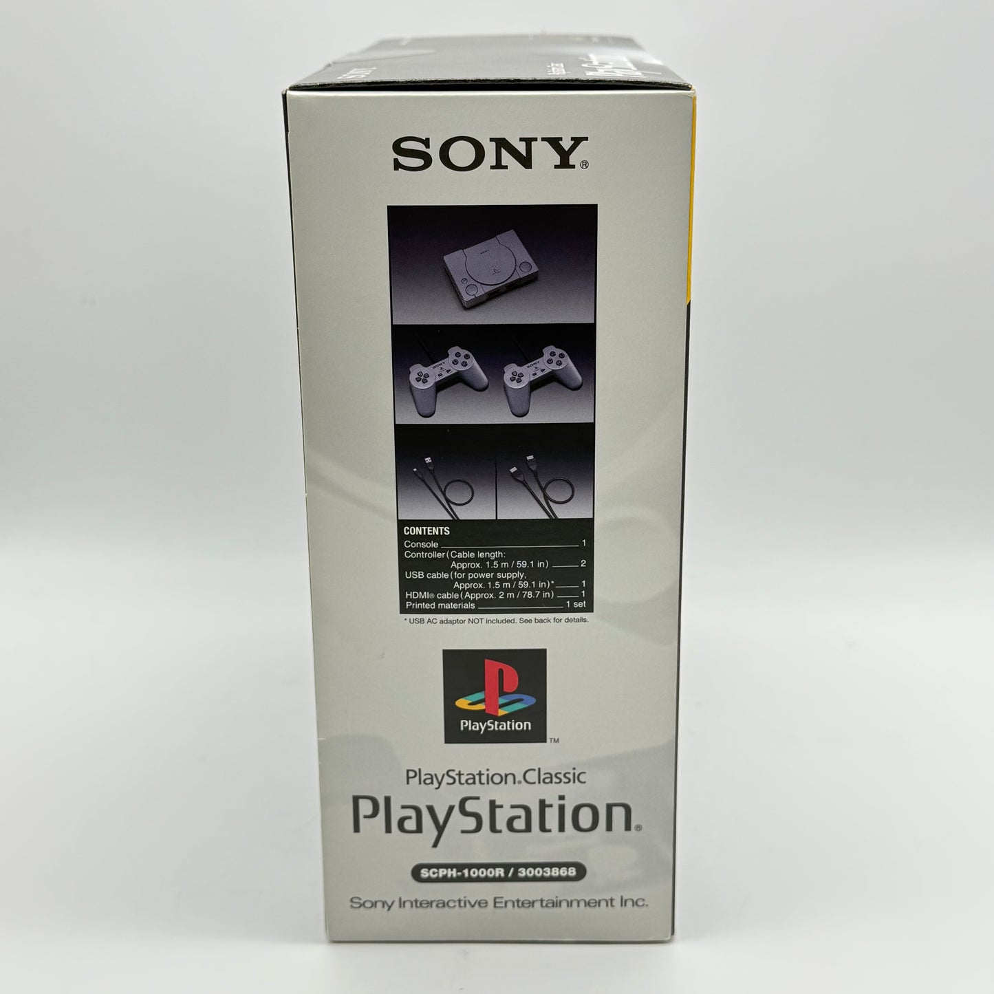 New Sony PlayStation Classic Gray Console Gaming System SCPH-1000R