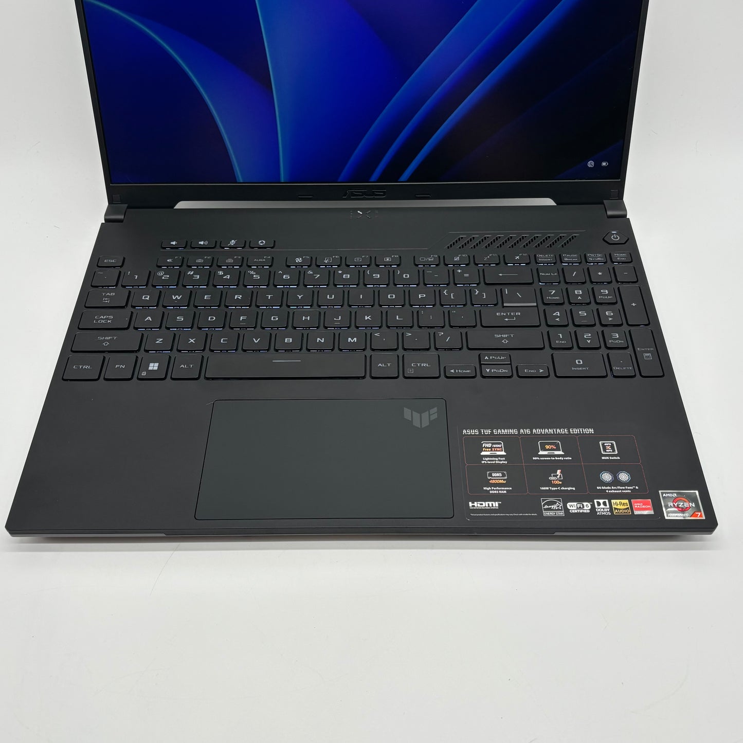 ASUS TUF A16 FA617NT 16" Ryzen 7 7735HS 3.2GHz 16GB RAM 512GB SSD RX 7700s