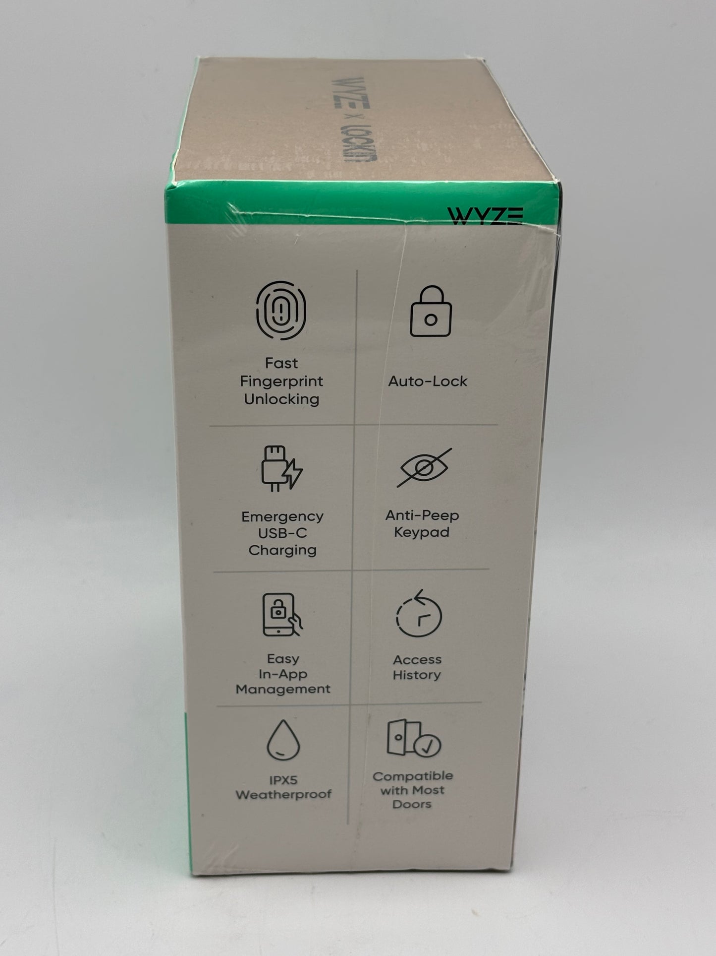 New Wyze Biometric Bluetooth Smart Lock WLCKB1
