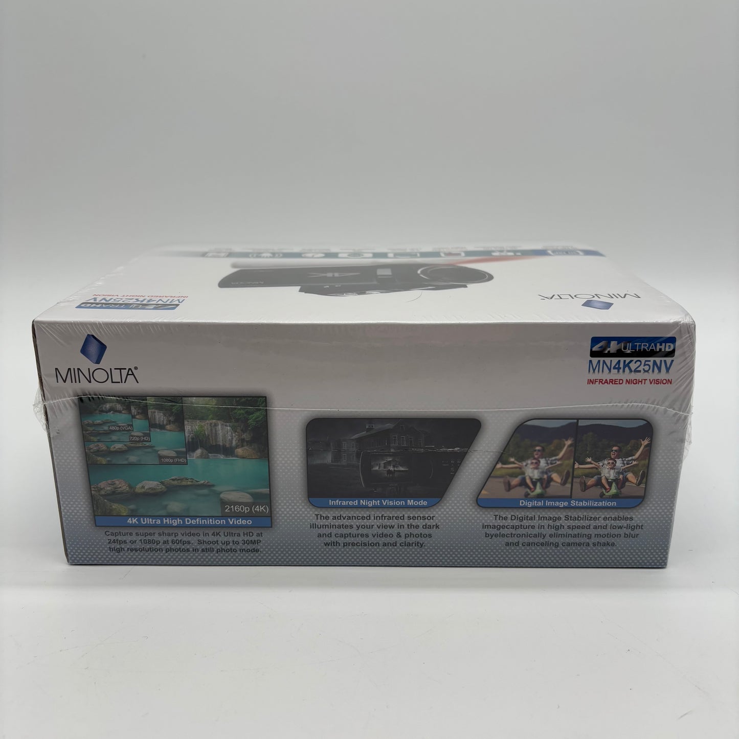 New Minolta MN4K25NV Digital Video Camcorder w/ Infrared Night Vision