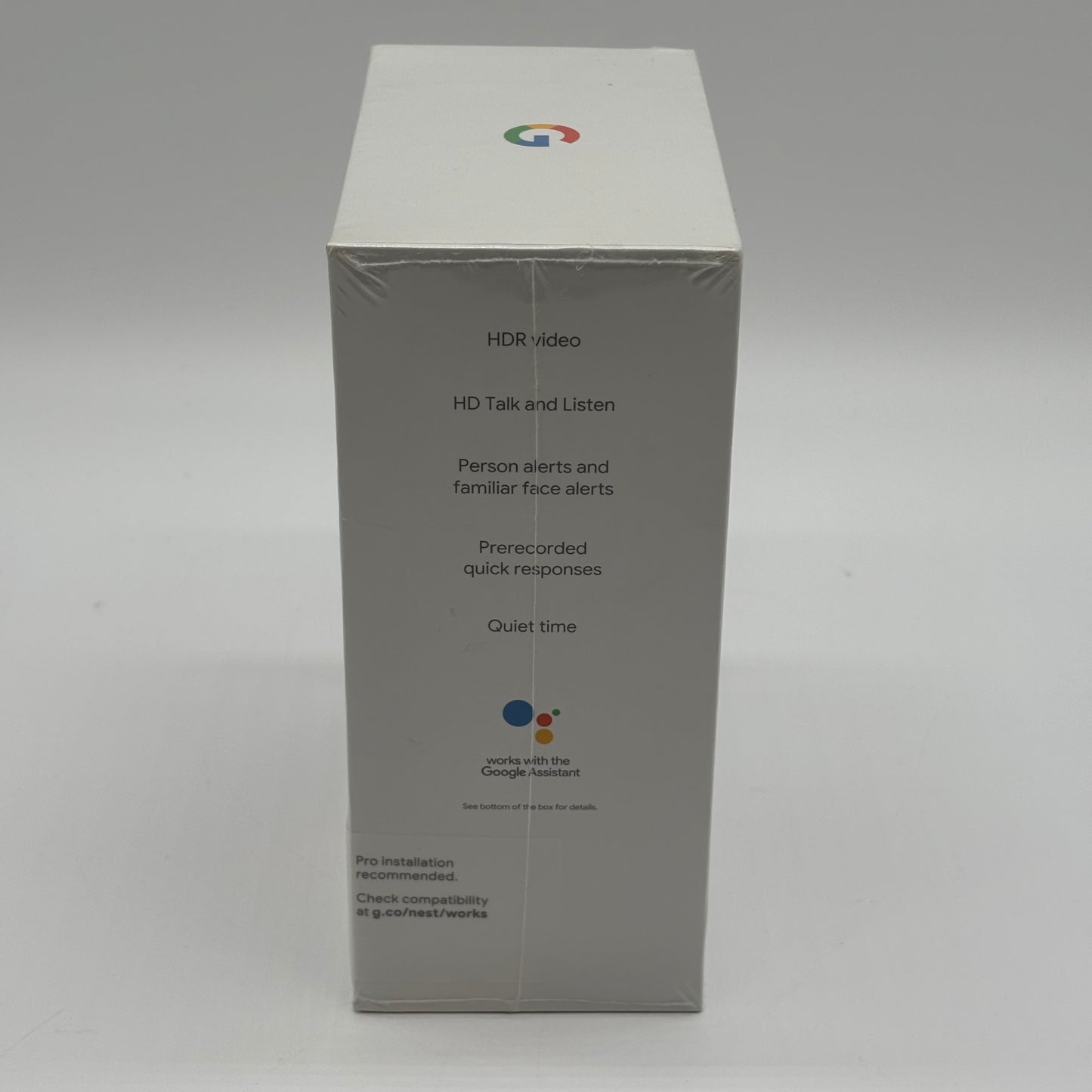 New Google Nest Hello Doorbell Wired Doorbell Camera NC5100US
