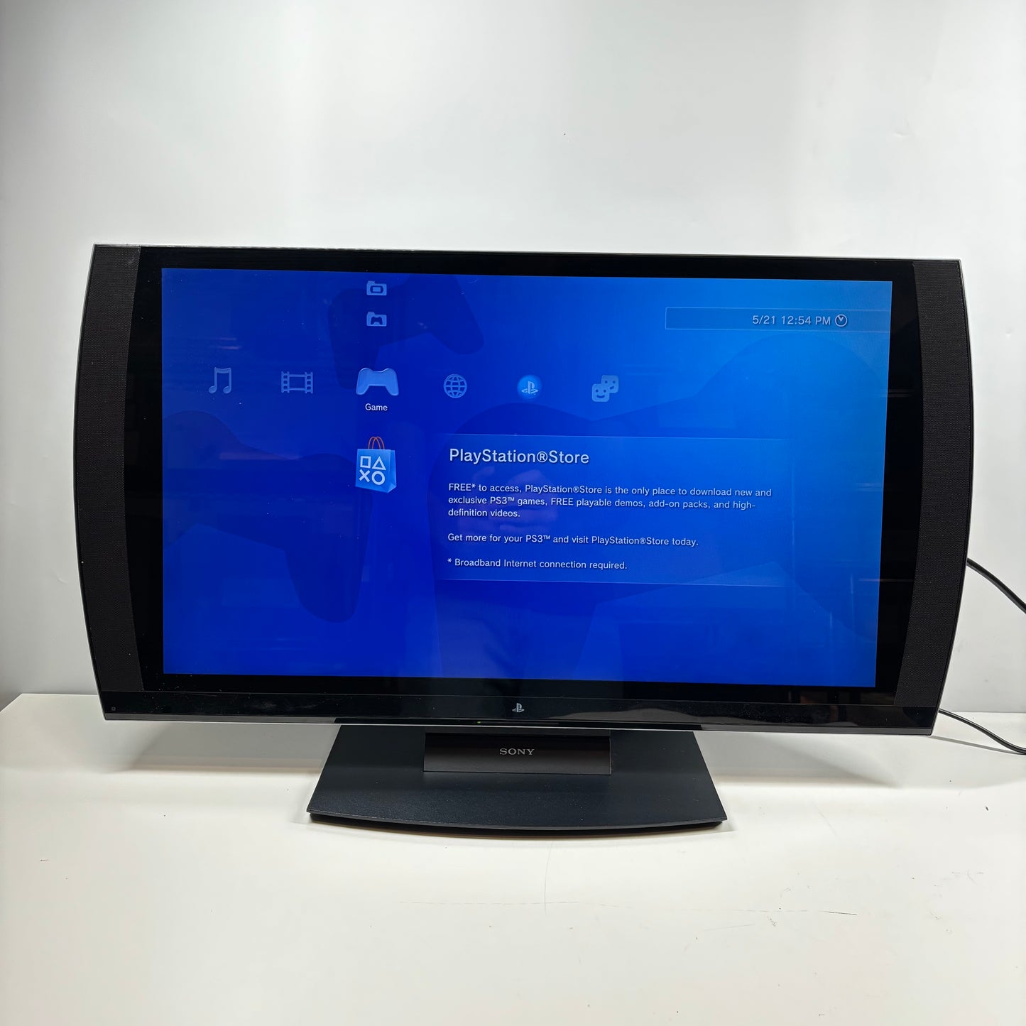 Sony CECH-ZED1U PlayStation 3D Display TV Monitor 24"