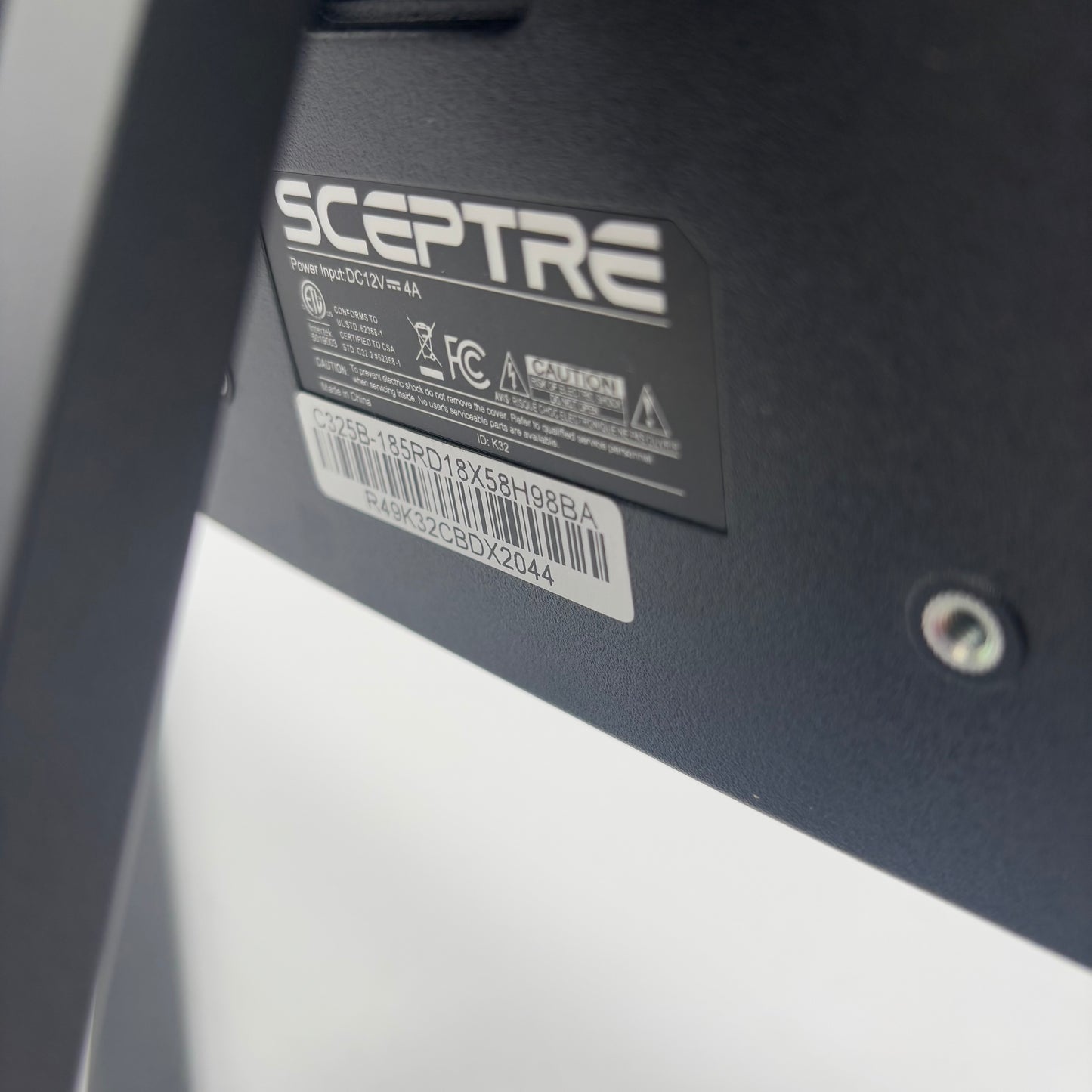Spectre 32" C325B-185RD LED VA 185Hz Curved Gaming Monitor