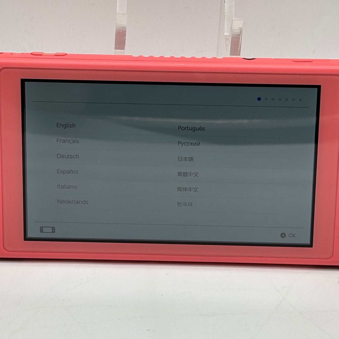 Nintendo Switch Lite Handheld Game Console Only HDH-001 Coral