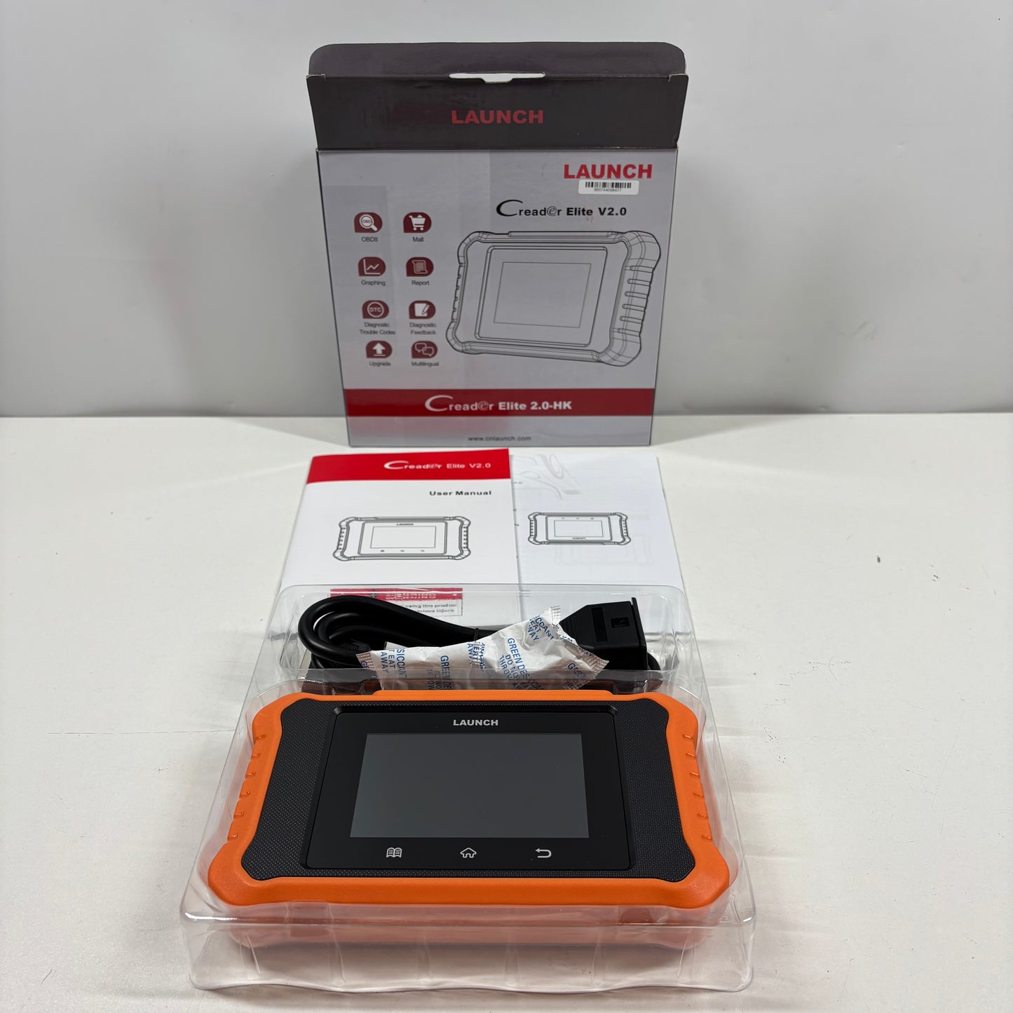 New Launch Creader Elite 2.0 HK Vehicle Diagnostic Scanner YZB31