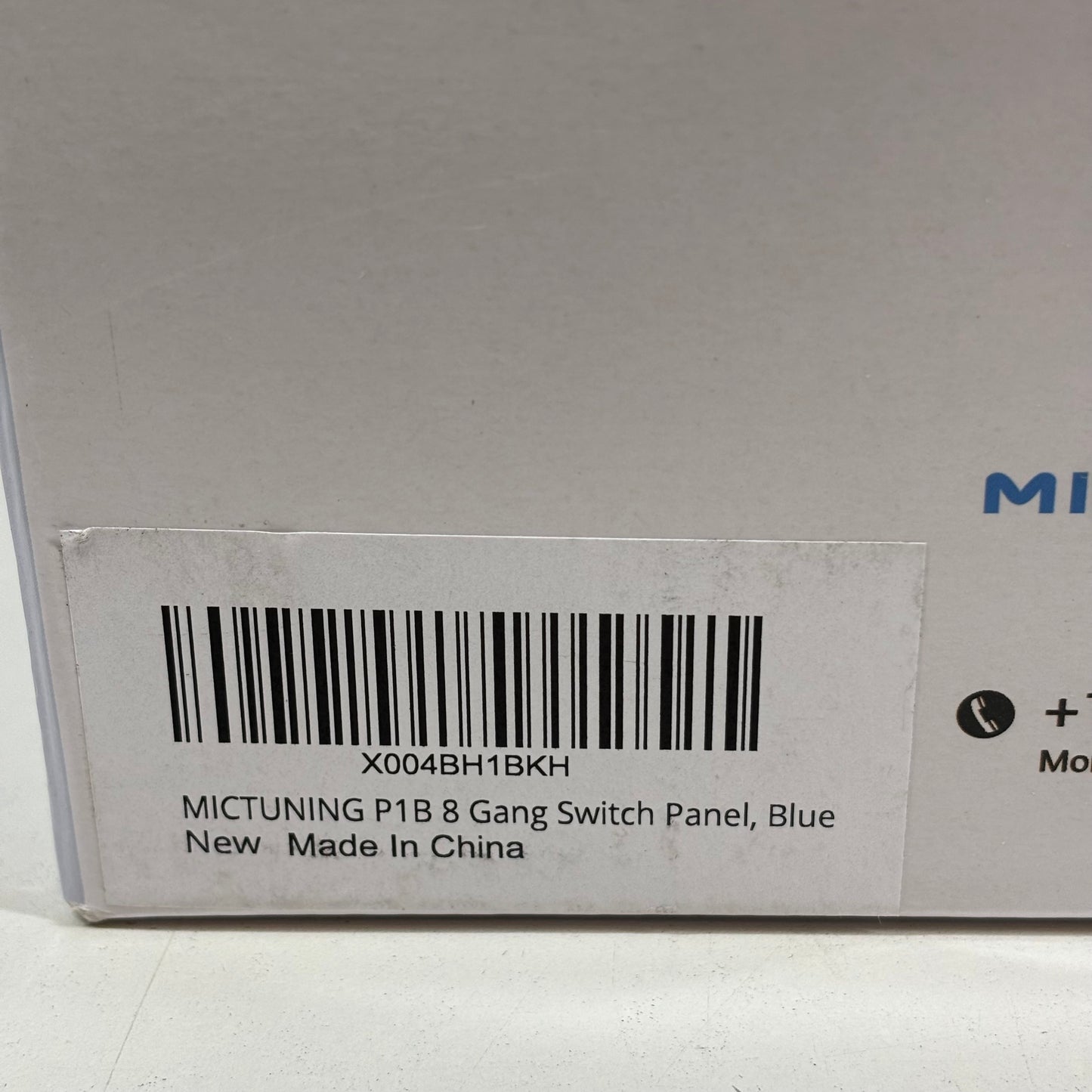 New Mictuning P1B 8-Gang Universal Switch Panel