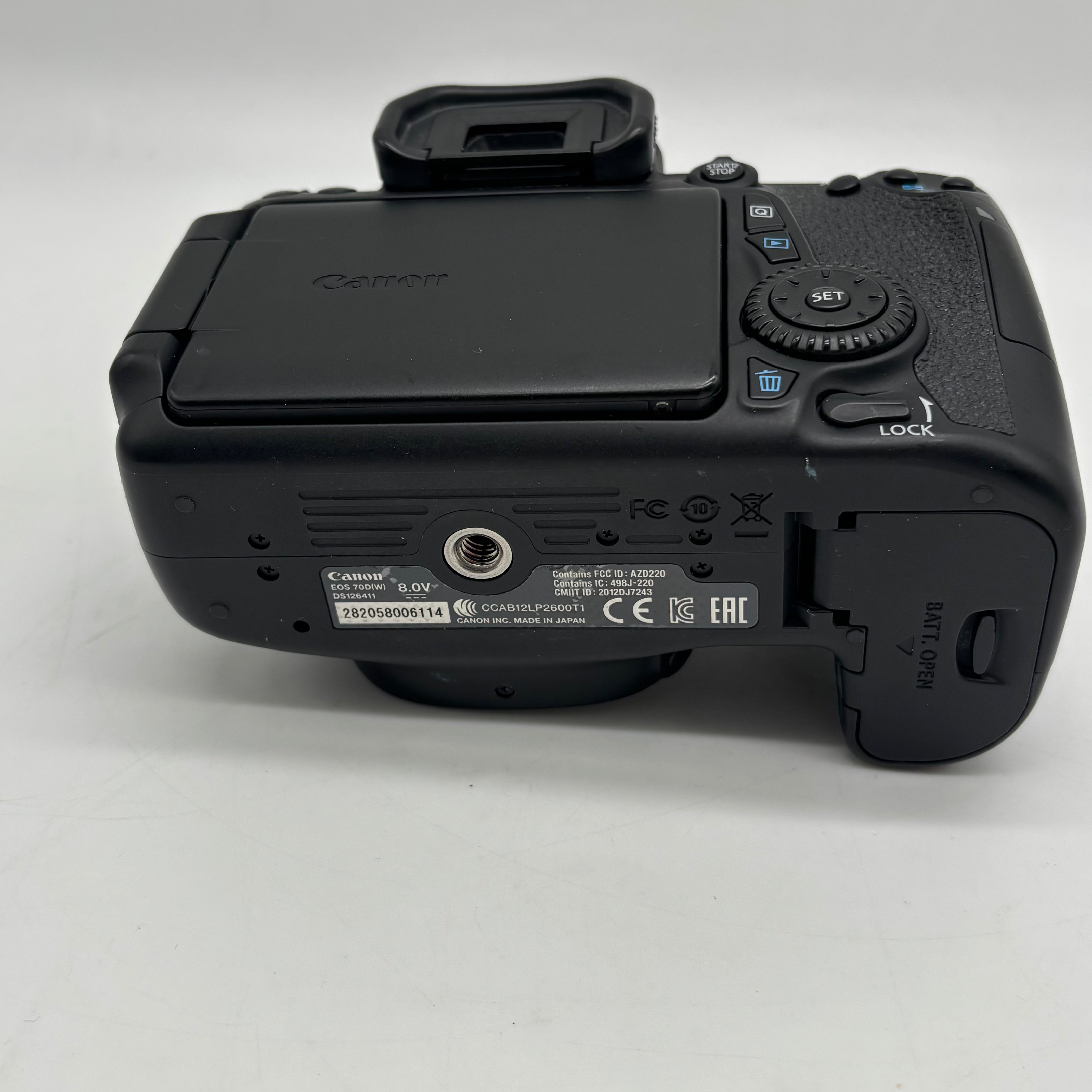 Canon EOS 70D 20.2MP Digital SLR DSLR Camera – PayMore Round Canon EOS 70D 20.2MP Digital SLR DSLR Camera – PayMore Round