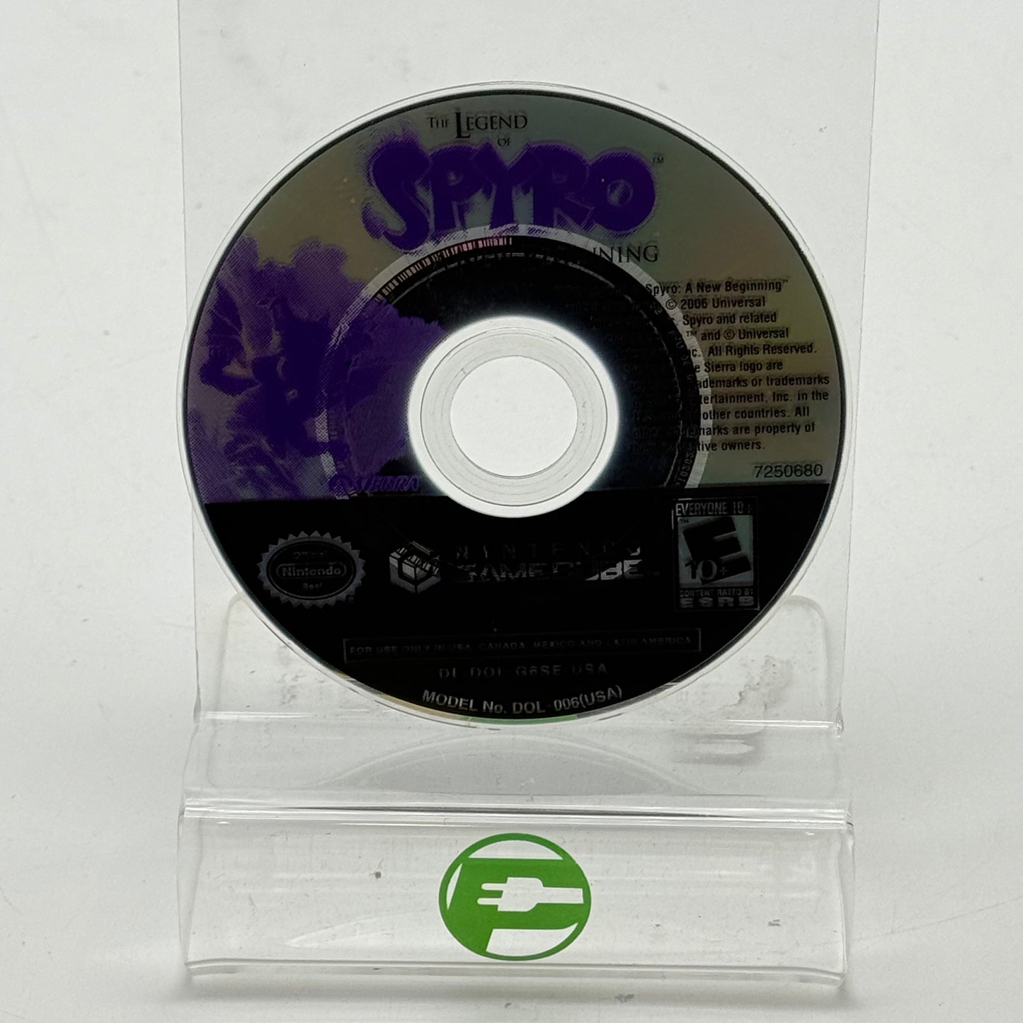 Legend of Spyro A New Beginning (Nintendo GameCube, 2006) Disc Only