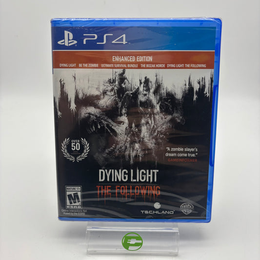Dying Light The Following Enhanced Edition (Sony PlayStation 4 PS4, 2016) New