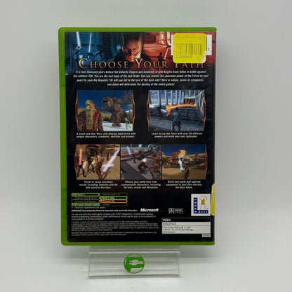 Star Wars Knights of the Old Republic (Microsoft Xbox, 2003)