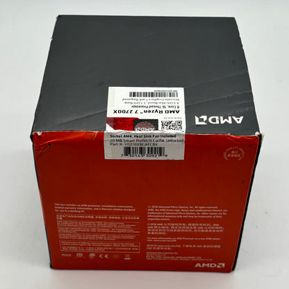 New AMD Ryzen 7 2700x 3.70GHz 8 Core YD270XBGAFCBX 16 Thread AM4